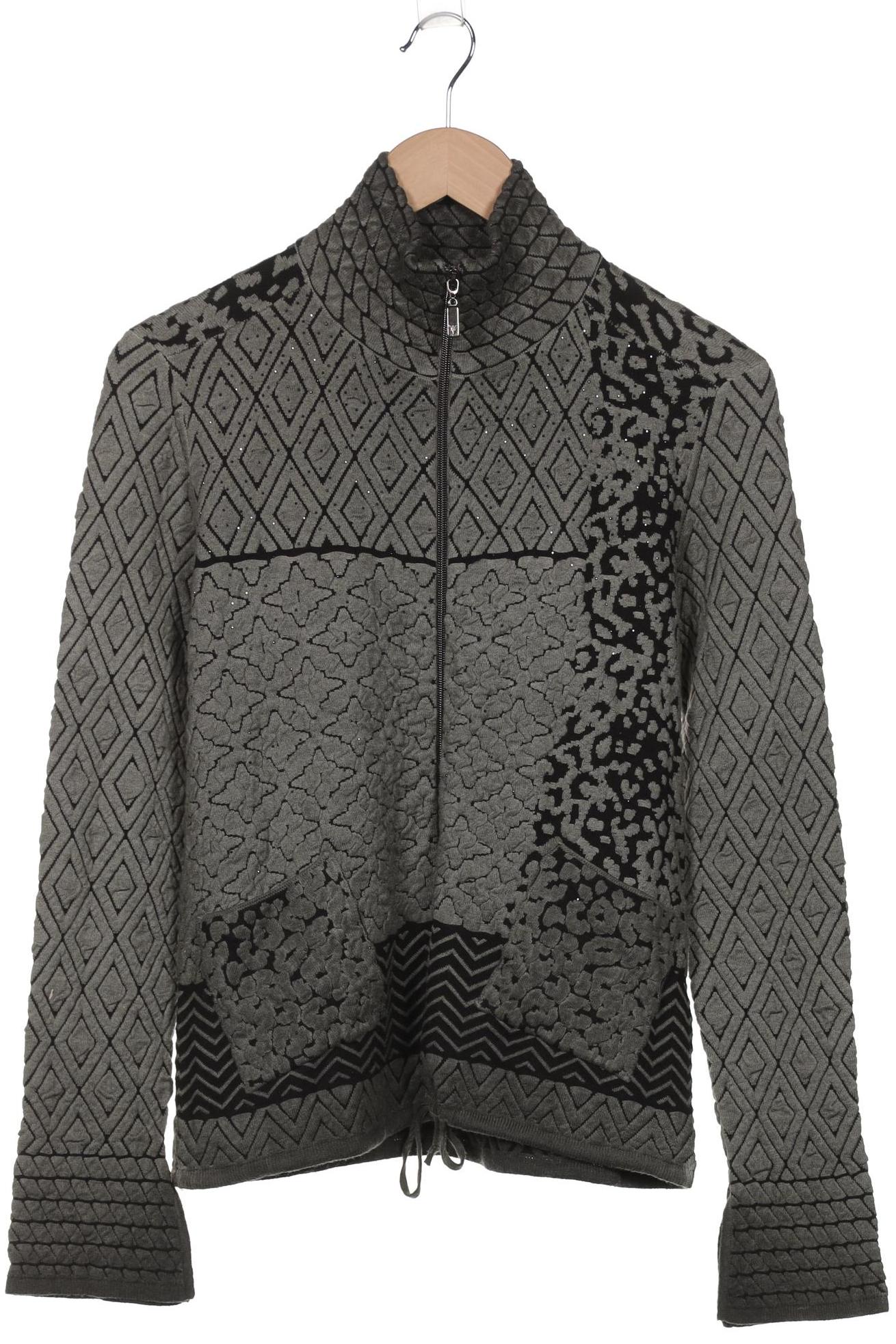 

monari Damen Strickjacke, grau, Gr. 38
