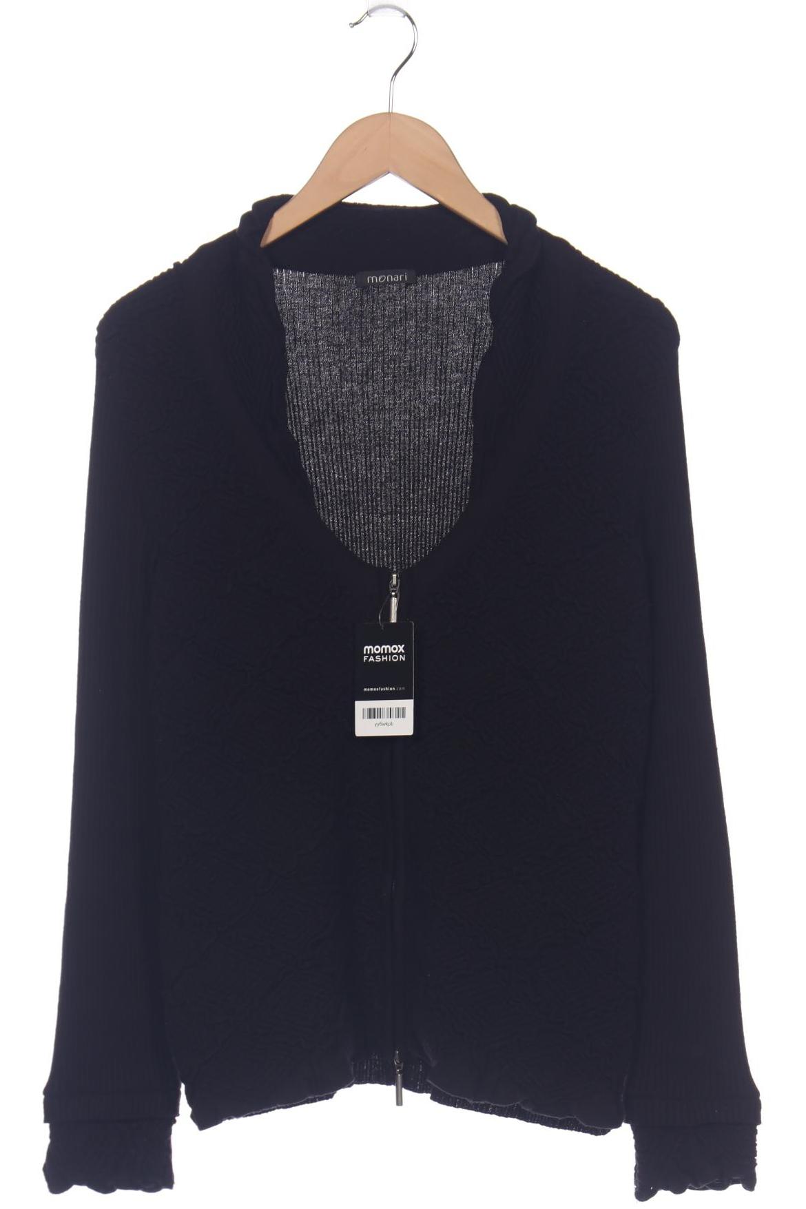 

monari Damen Strickjacke, schwarz, Gr. 36