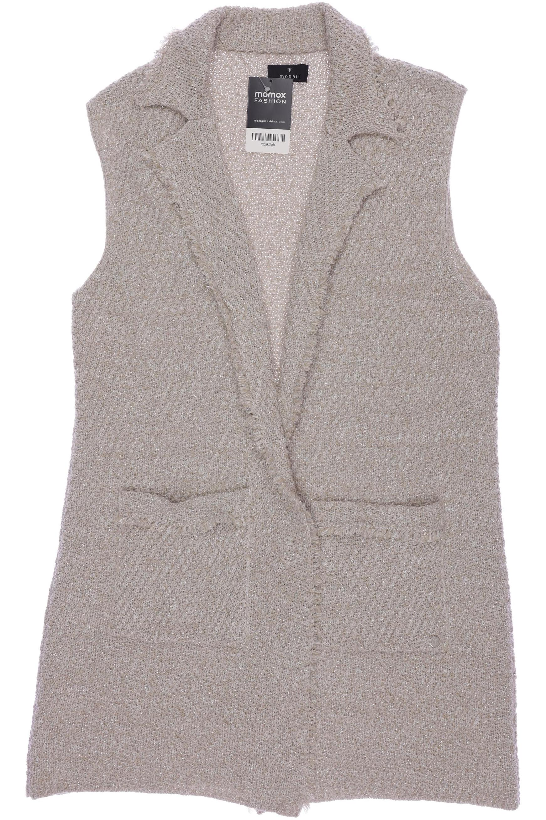 

monari Damen Strickjacke, cremeweiß, Gr. 40