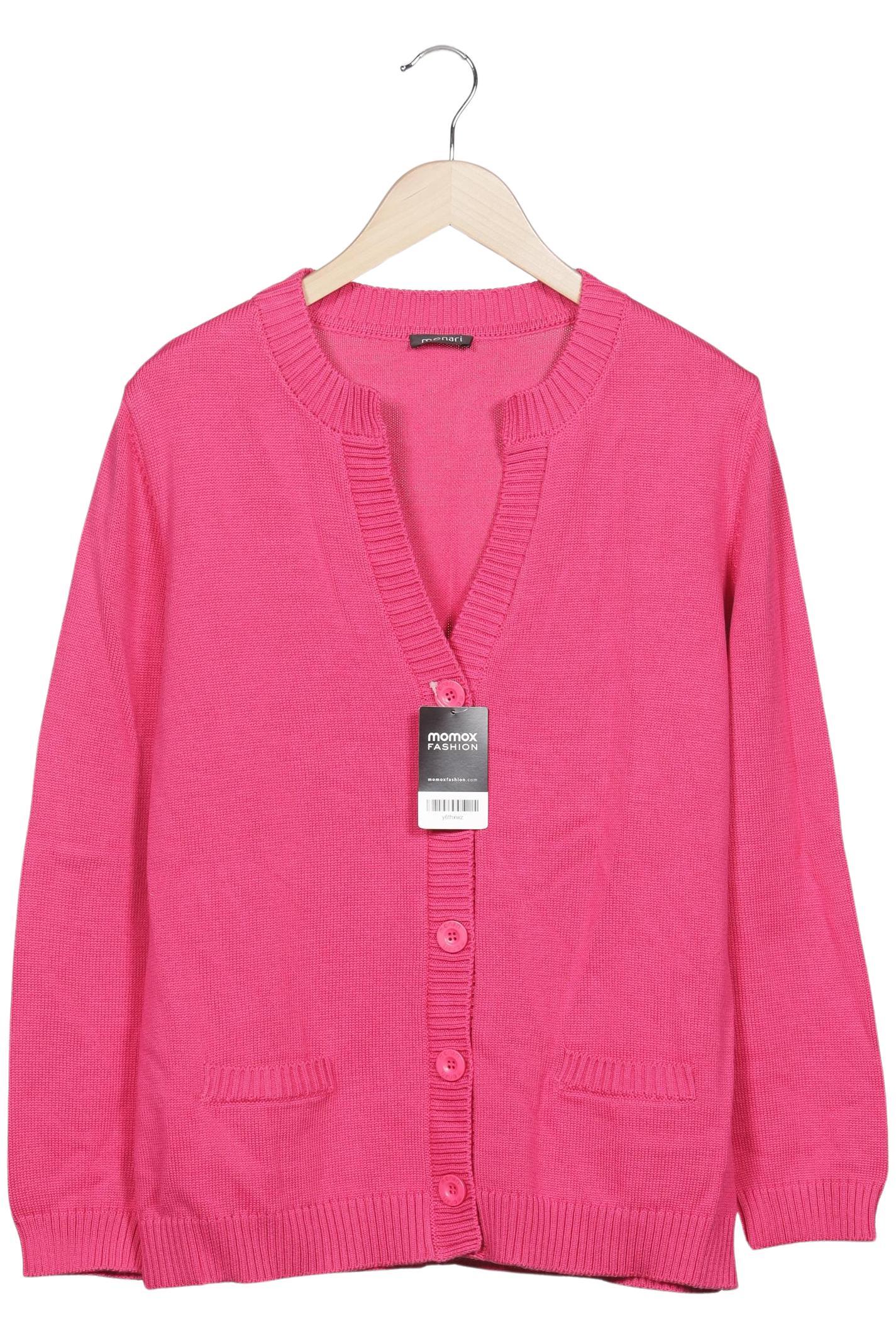 

monari Damen Strickjacke, pink, Gr. 48
