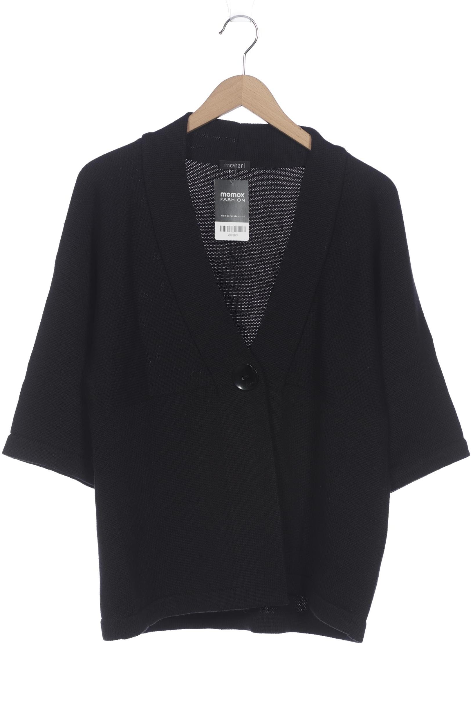 

monari Damen Strickjacke, schwarz, Gr. 46