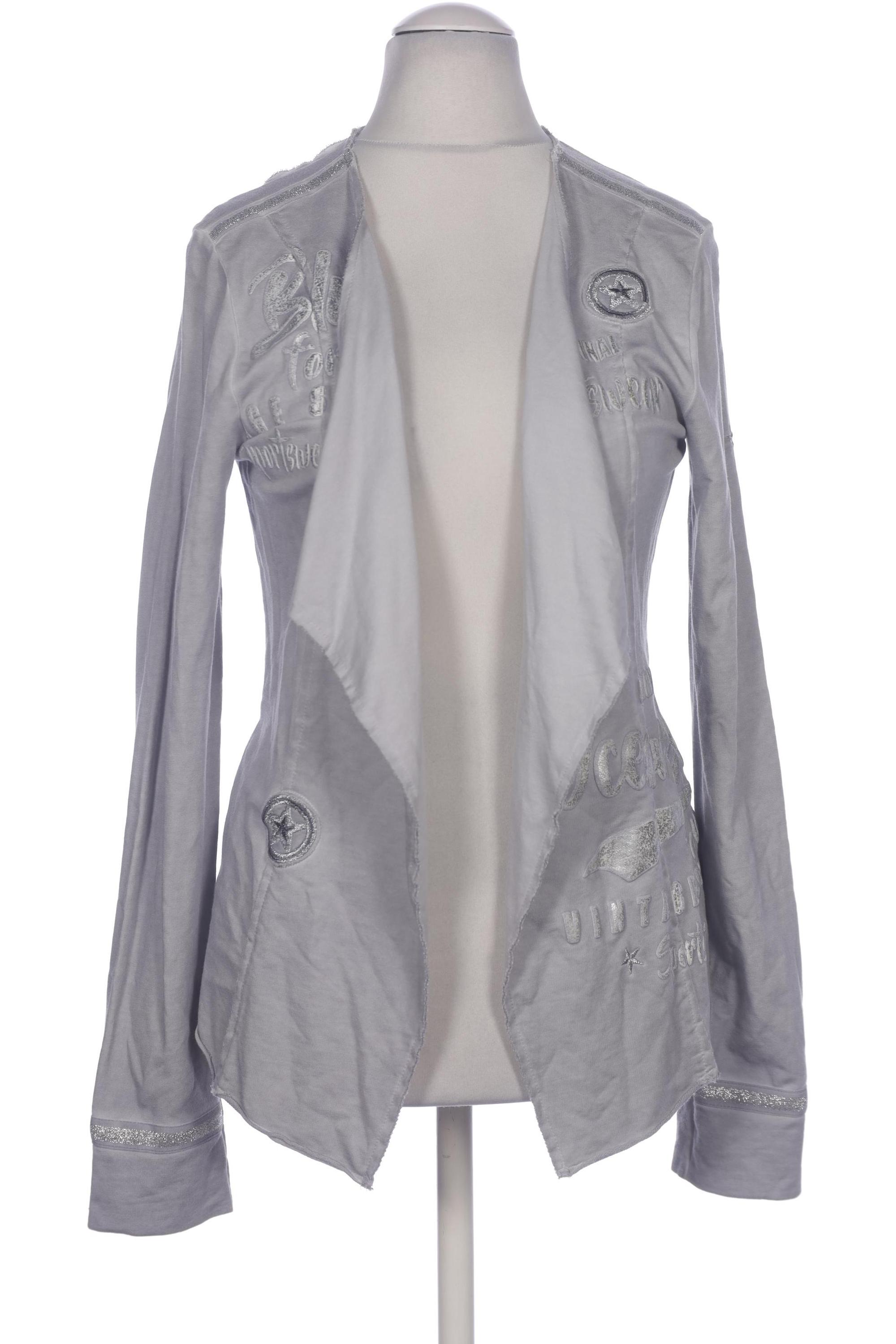 

monari Damen Strickjacke, grau, Gr. 38