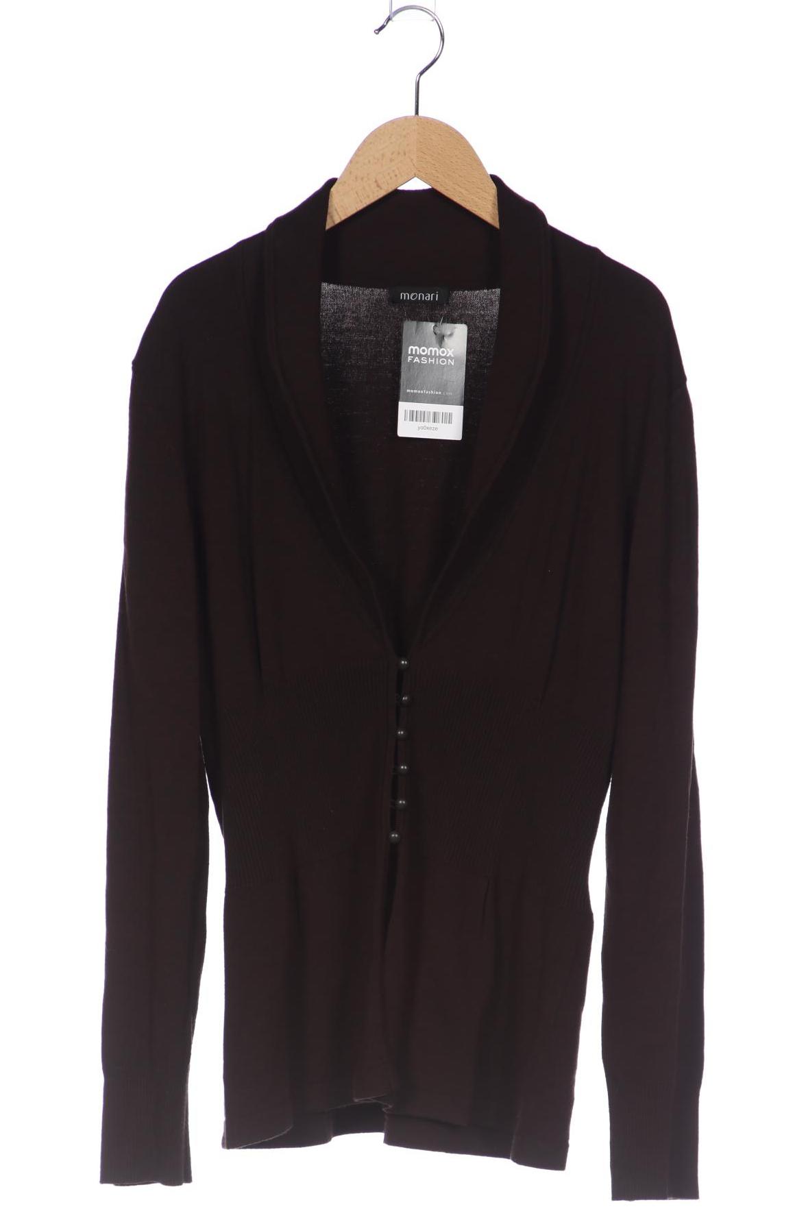 

monari Damen Strickjacke, braun, Gr. 42