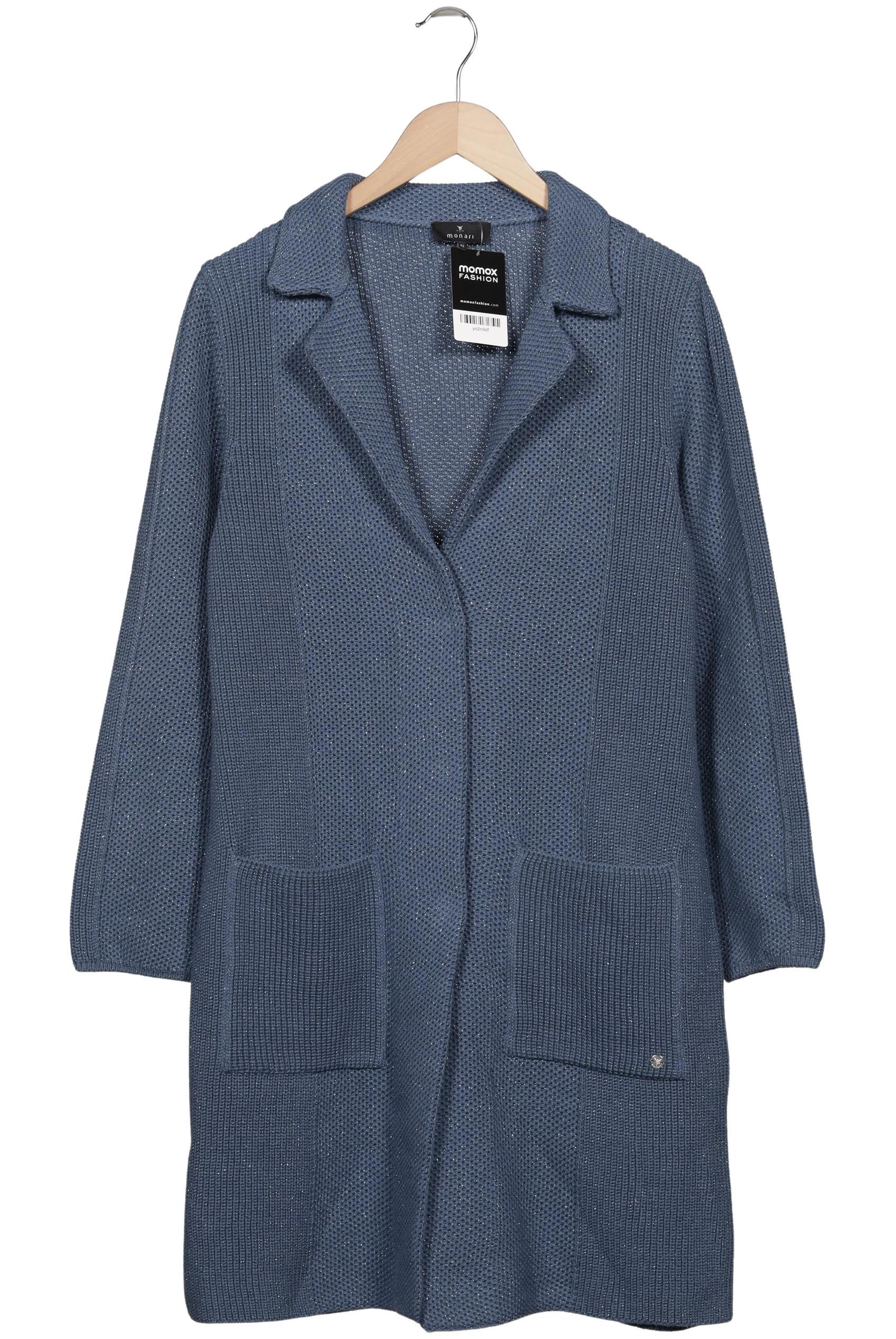 

monari Damen Strickjacke, blau, Gr. 42