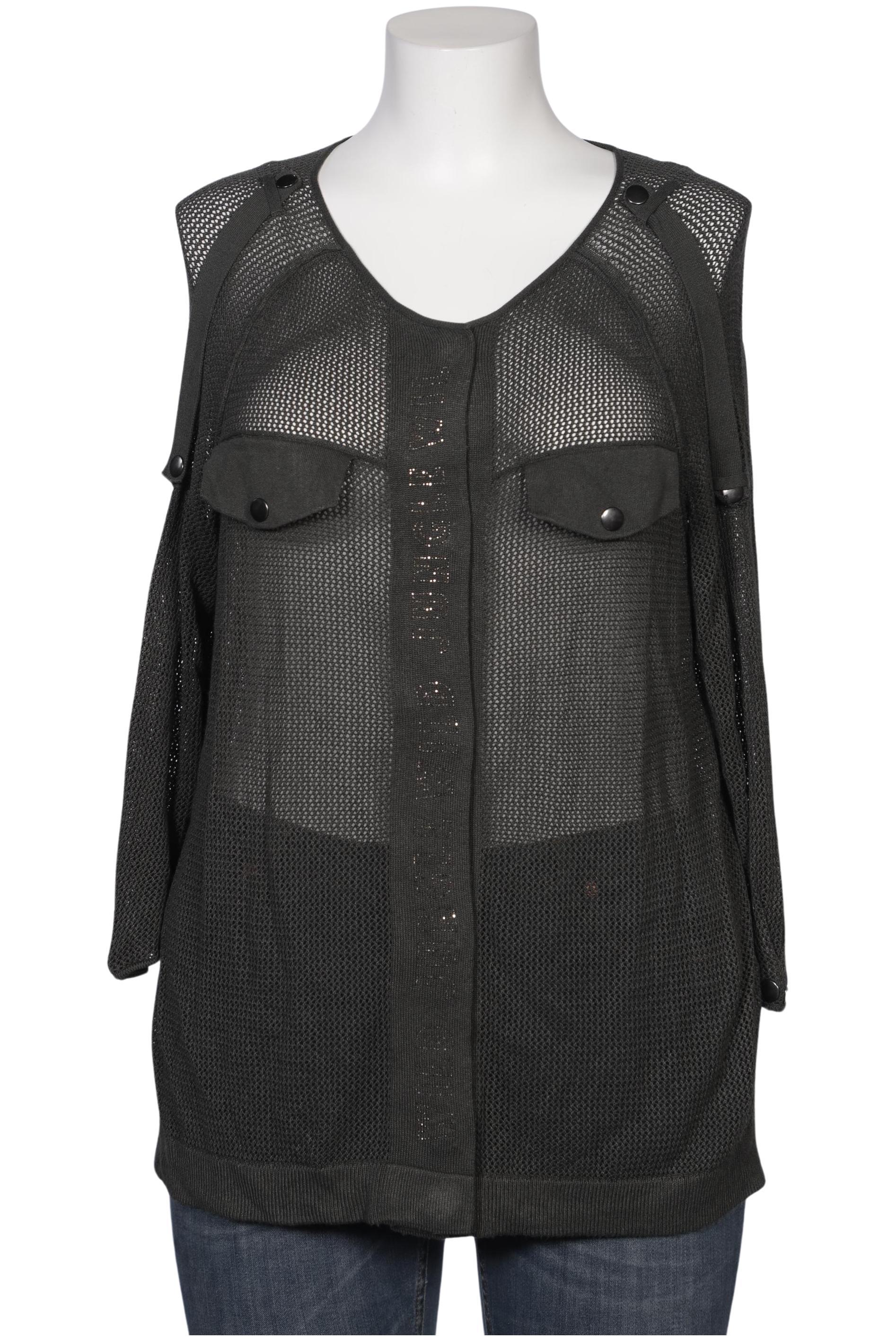 

monari Damen Strickjacke, grün, Gr. 44