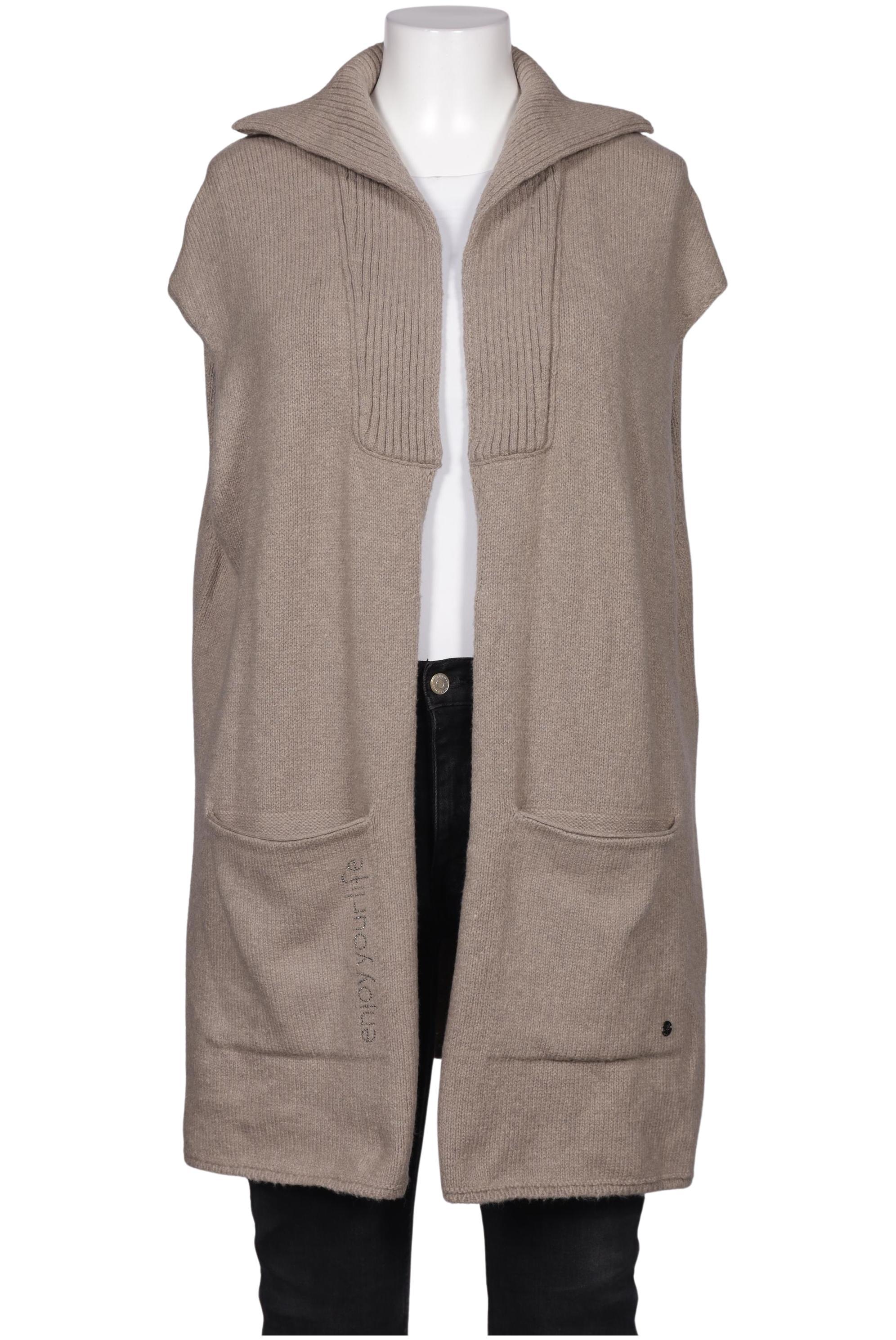 

monari Damen Strickjacke, beige, Gr. 46