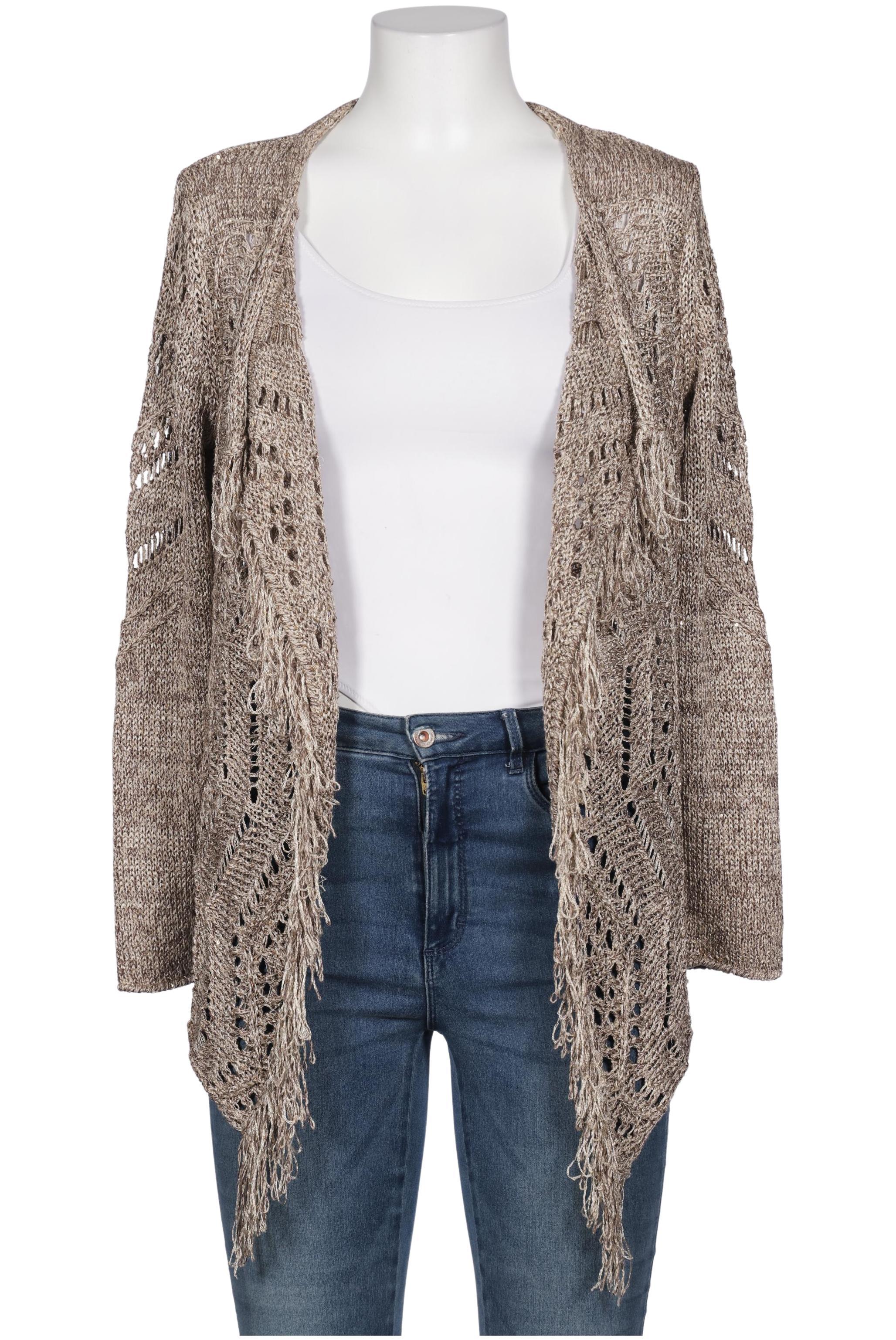 

monari Damen Strickjacke, beige, Gr. 42