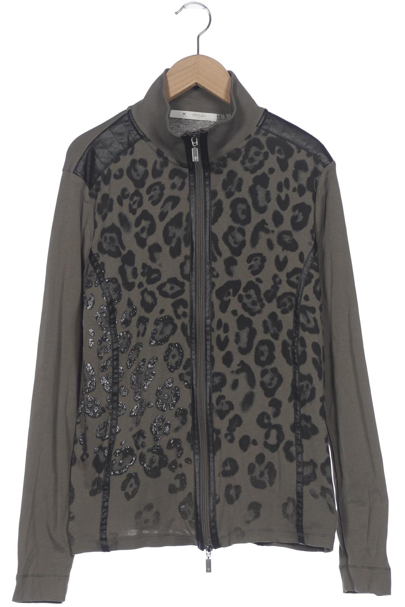 

monari Damen Strickjacke, grün, Gr. 42