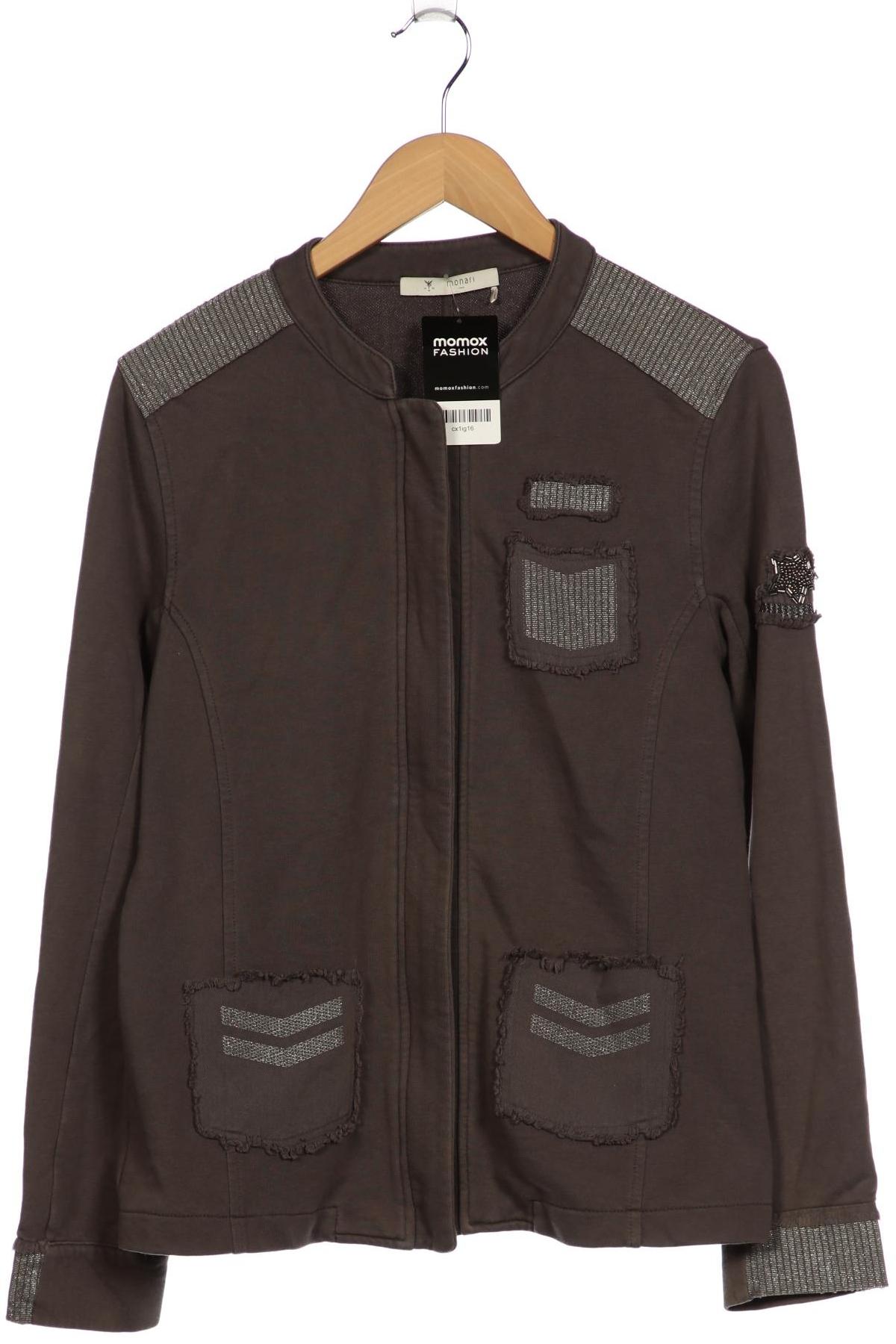 

monari Damen Sweatshirt, grau, Gr. 42