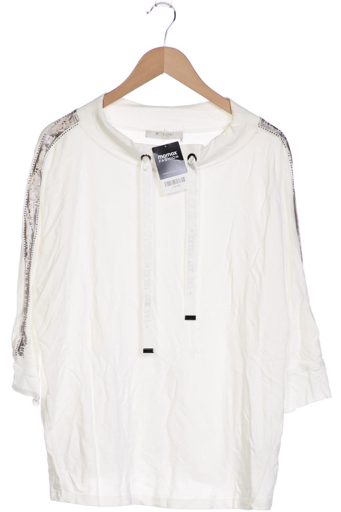

monari Damen Sweatshirt, weiß, Gr. 46