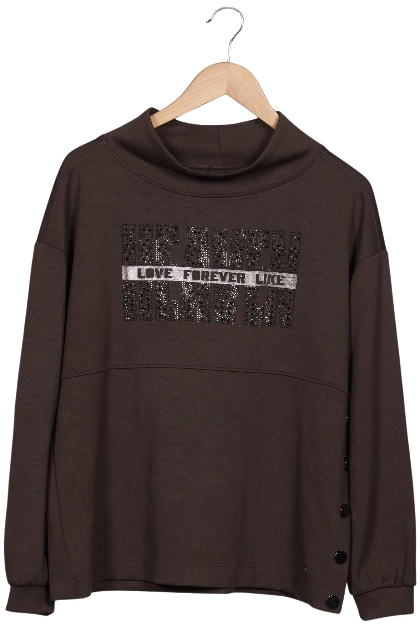 

monari Damen Sweatshirt, braun, Gr. 38