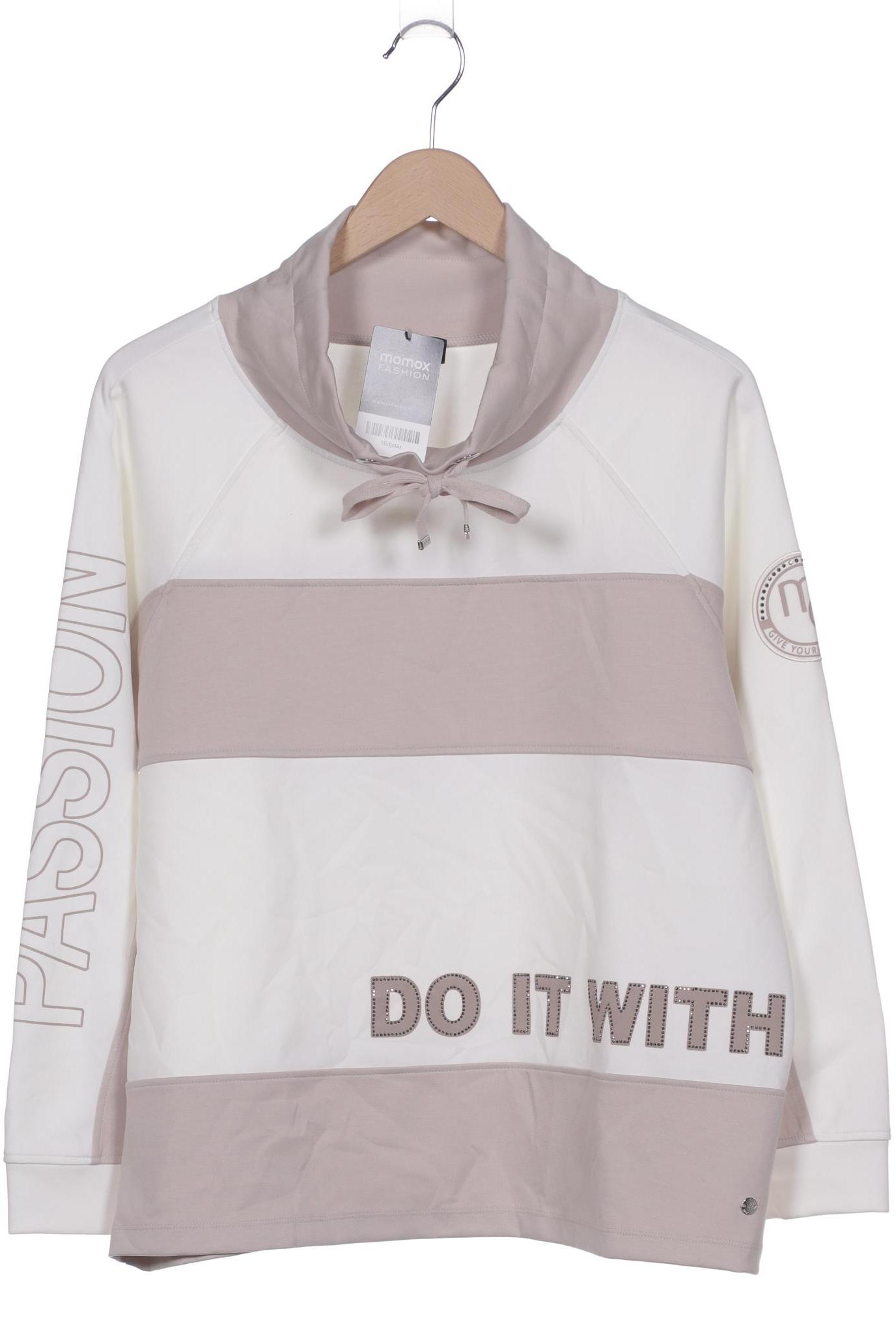 

monari Damen Sweatshirt, weiß, Gr. 42
