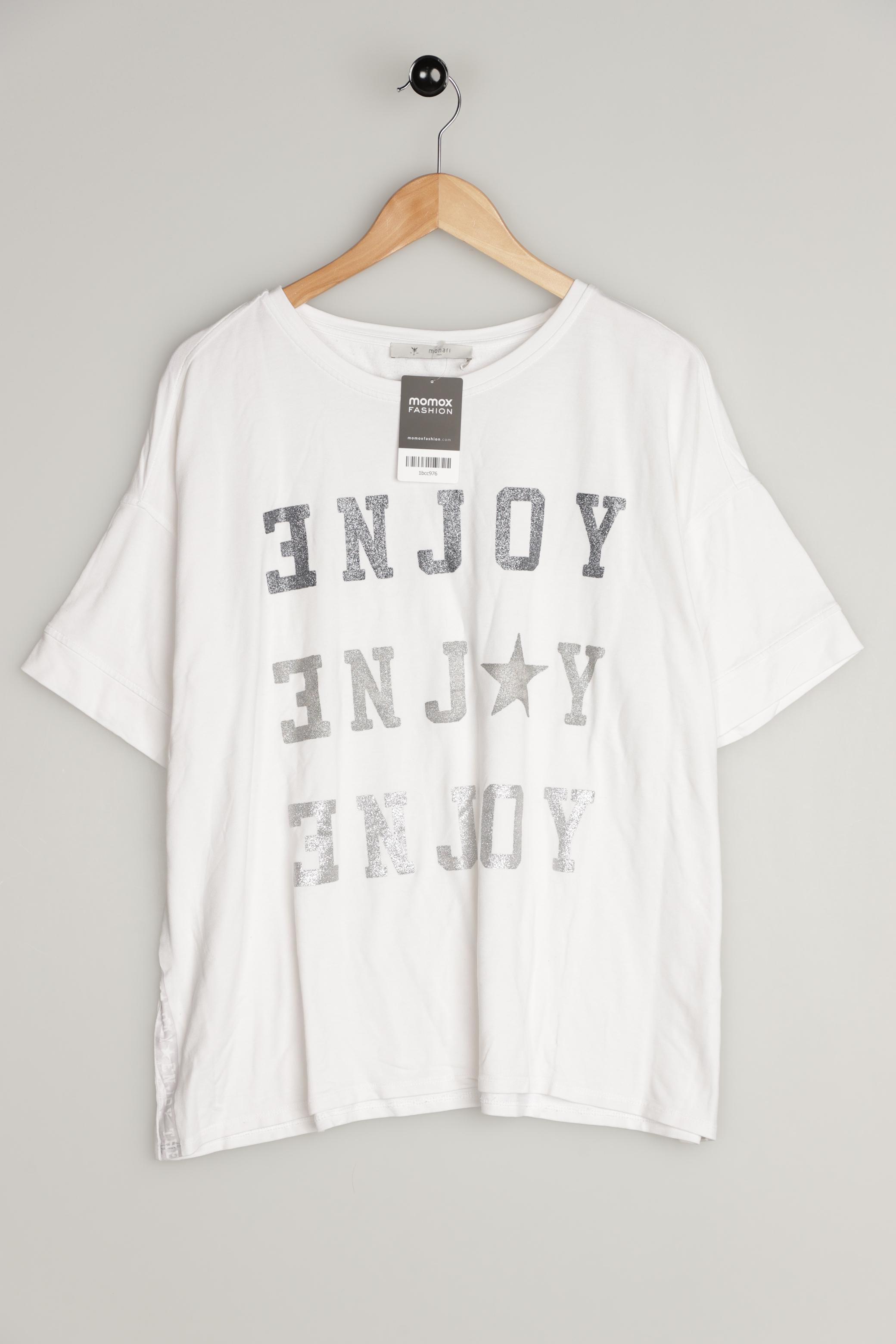 

monari Damen Sweatshirt, weiß, Gr. 46