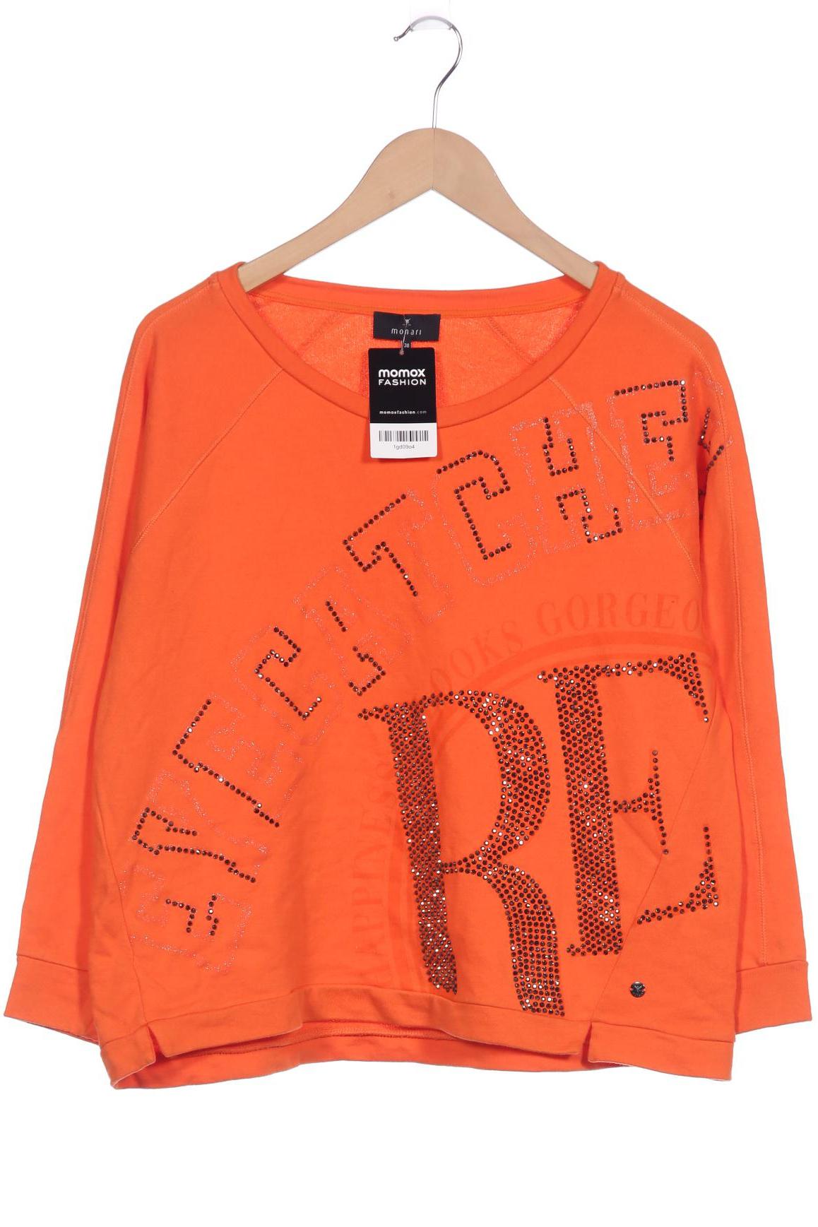 

monari Damen Sweatshirt, orange, Gr. 38