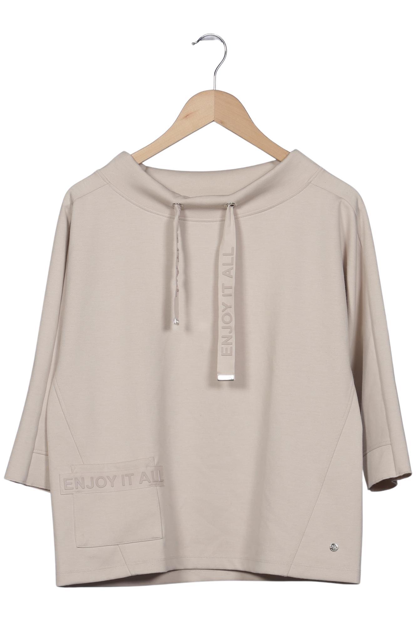 

monari Damen Sweatshirt, beige, Gr. 38