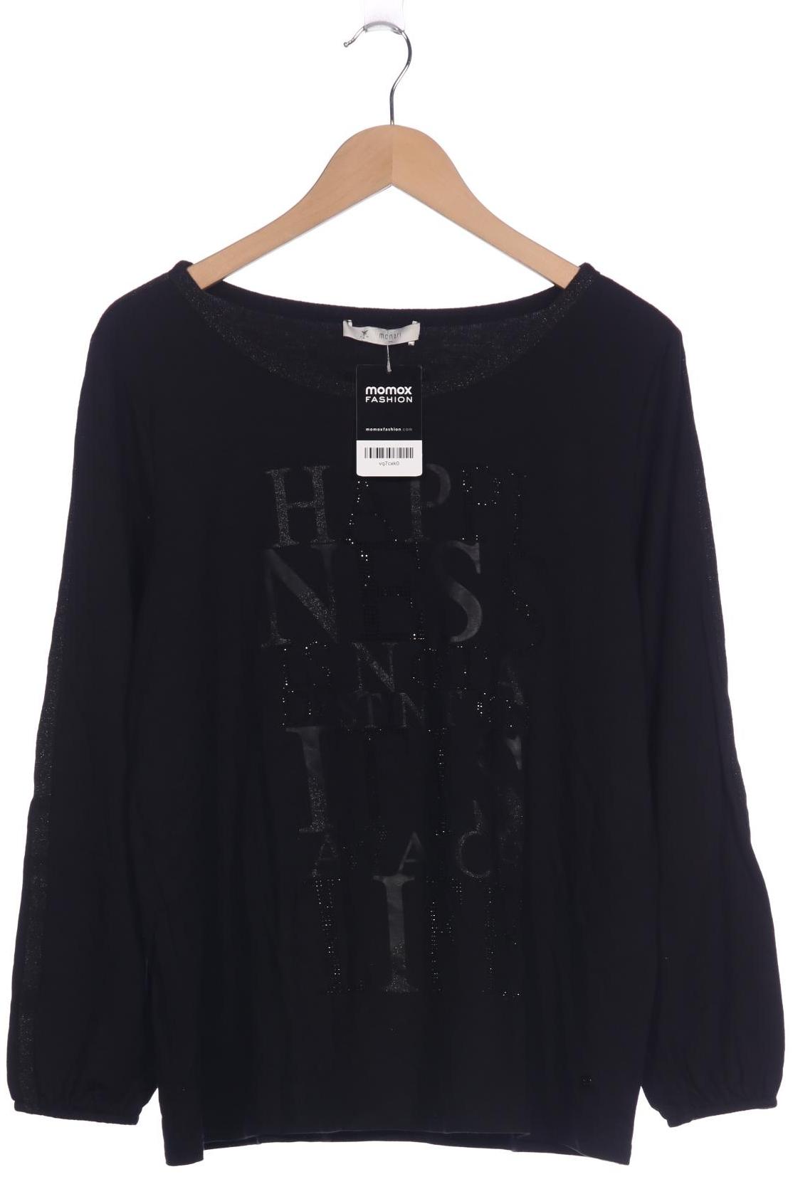

monari Damen Sweatshirt, schwarz, Gr. 44