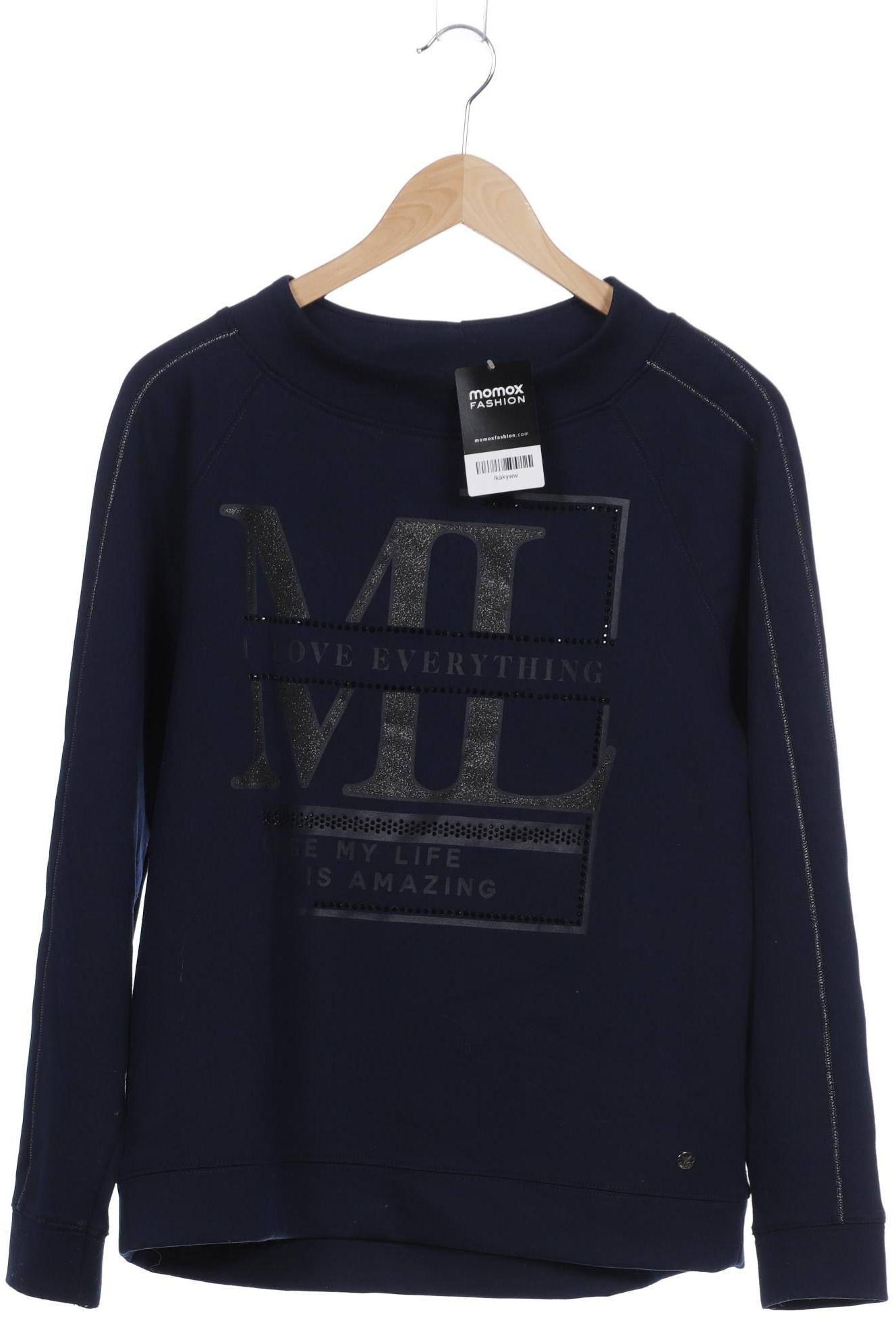 

monari Damen Sweatshirt, marineblau, Gr. 38