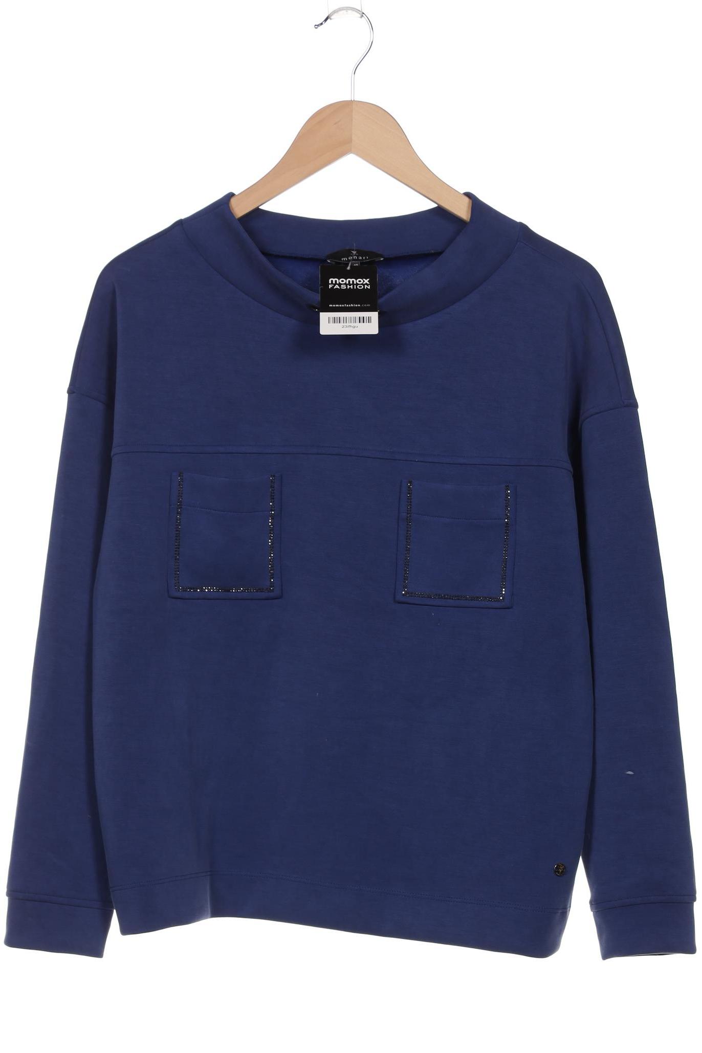

monari Damen Sweatshirt, marineblau, Gr. 40