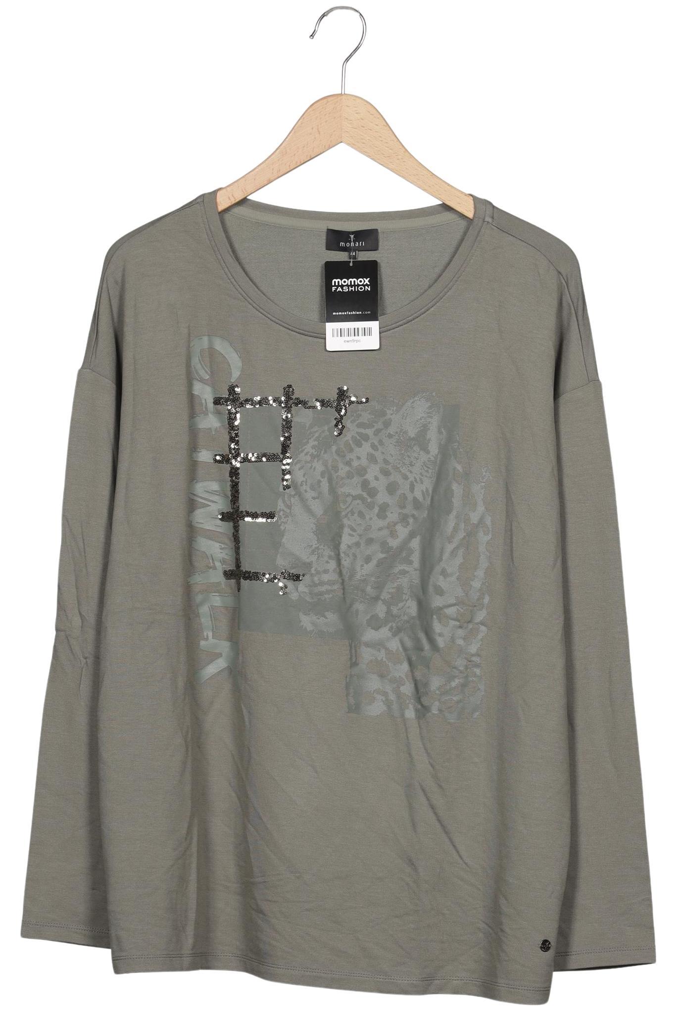 

monari Damen Sweatshirt, grün, Gr. 44