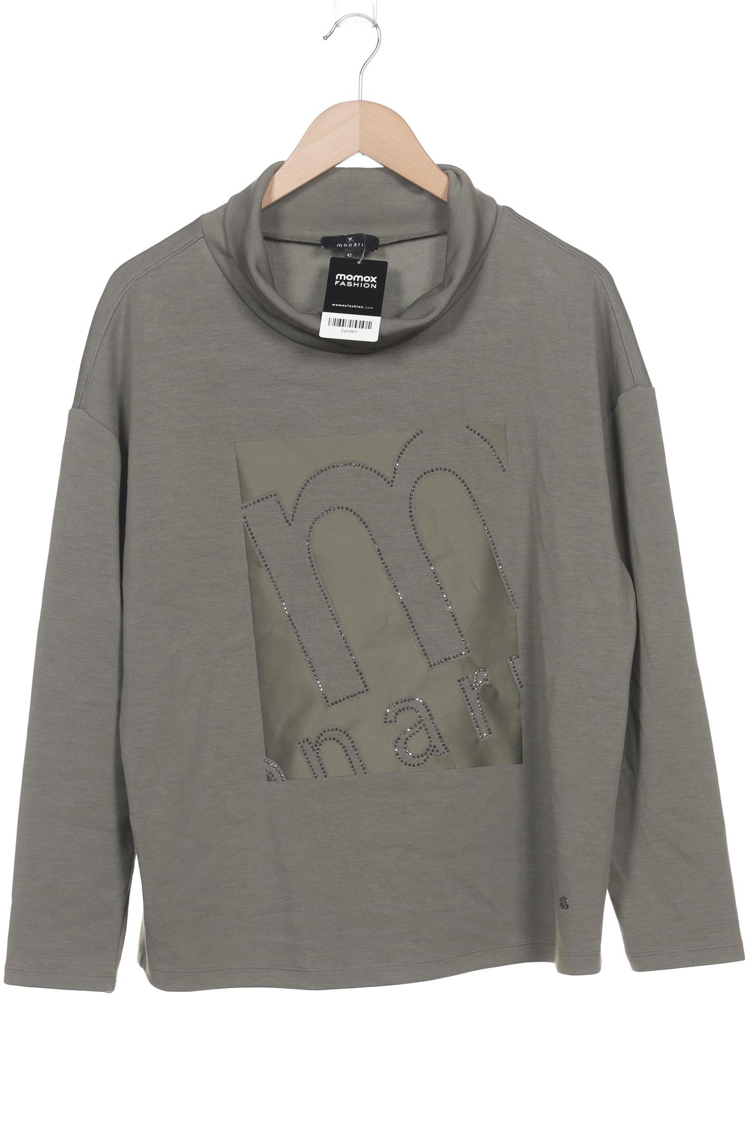 

monari Damen Sweatshirt, grau, Gr. 42
