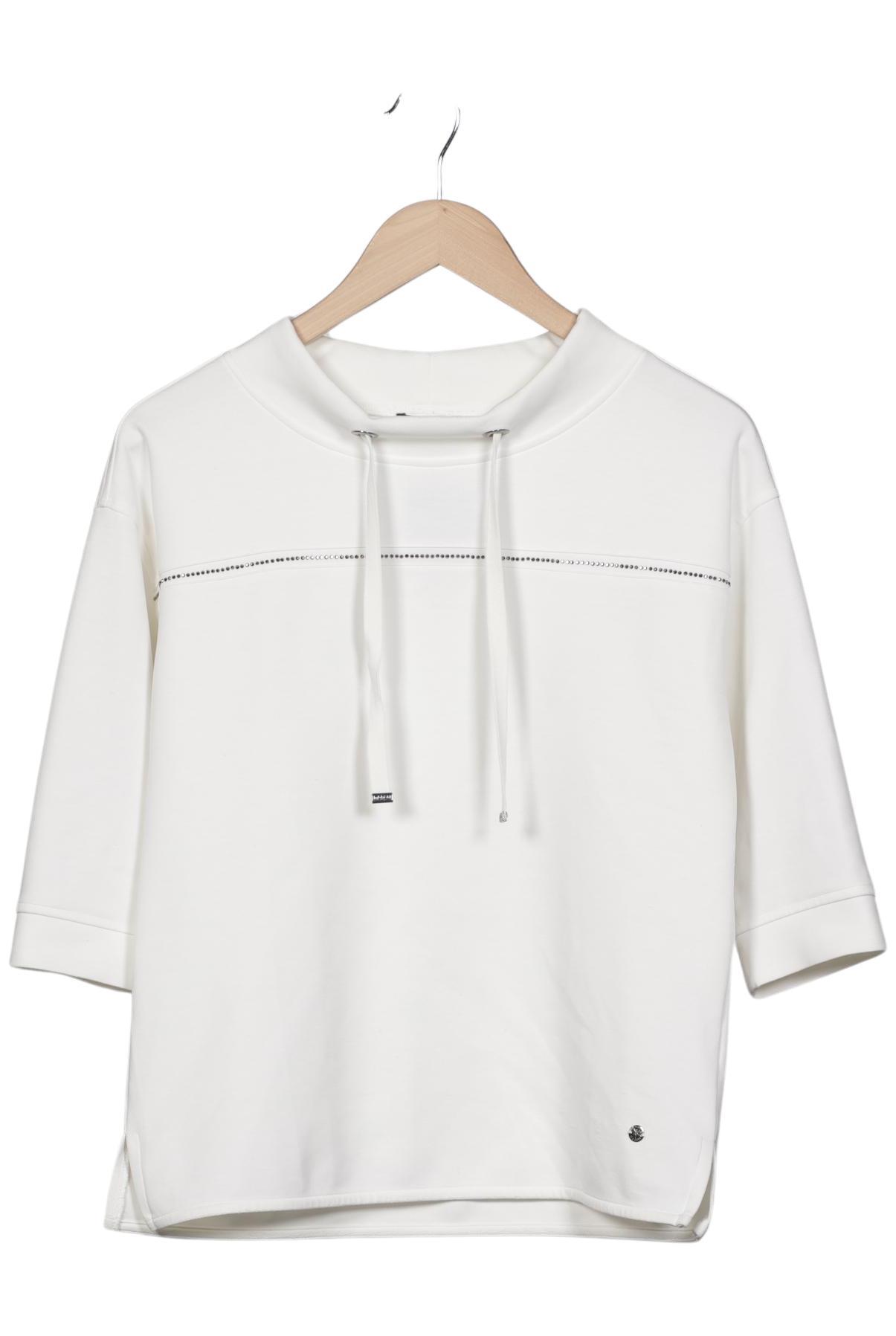 

monari Damen Sweatshirt, weiß, Gr. 36