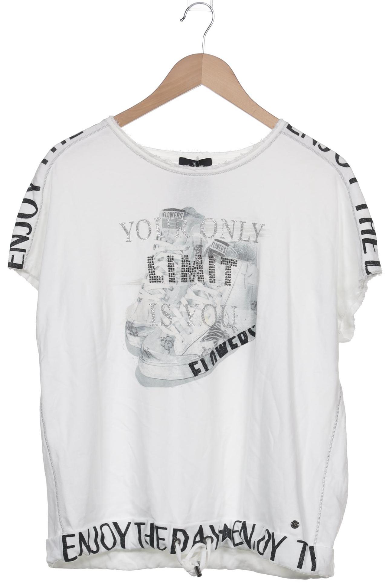 

monari Damen Sweatshirt, weiß, Gr. 42