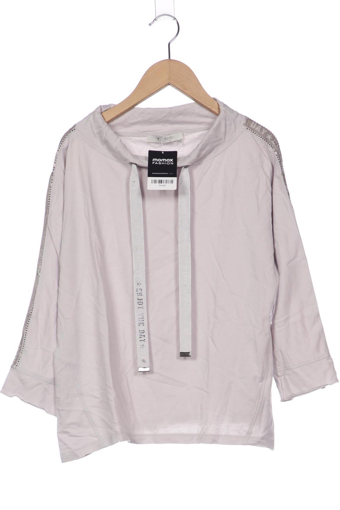 

monari Damen Sweatshirt, grau, Gr. 40