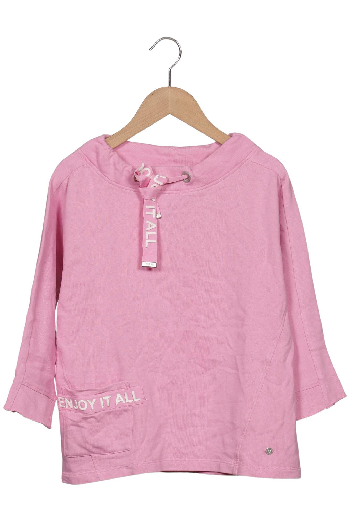 

monari Damen Sweatshirt, pink, Gr. 34