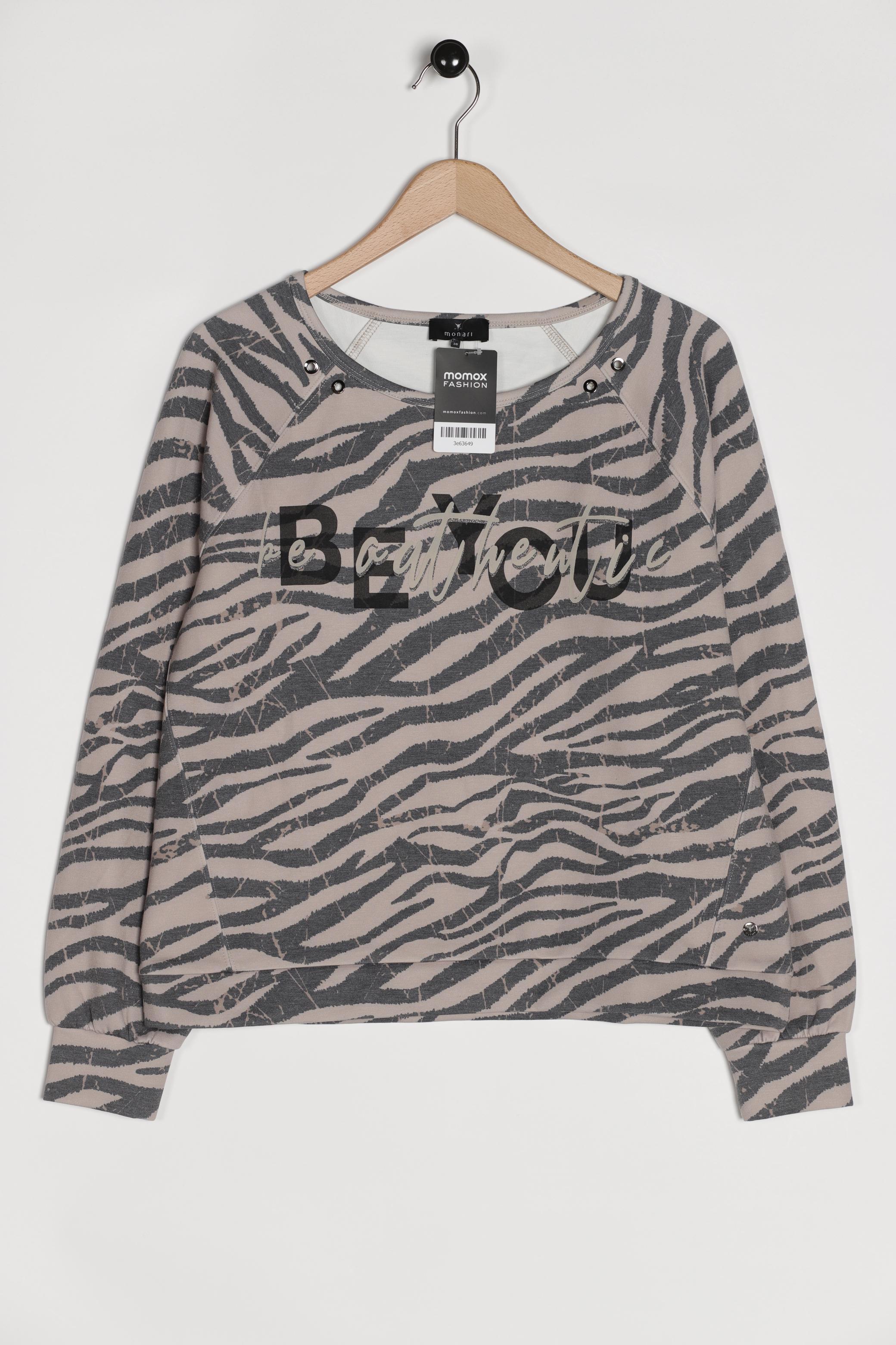 

monari Damen Sweatshirt, beige, Gr. 38