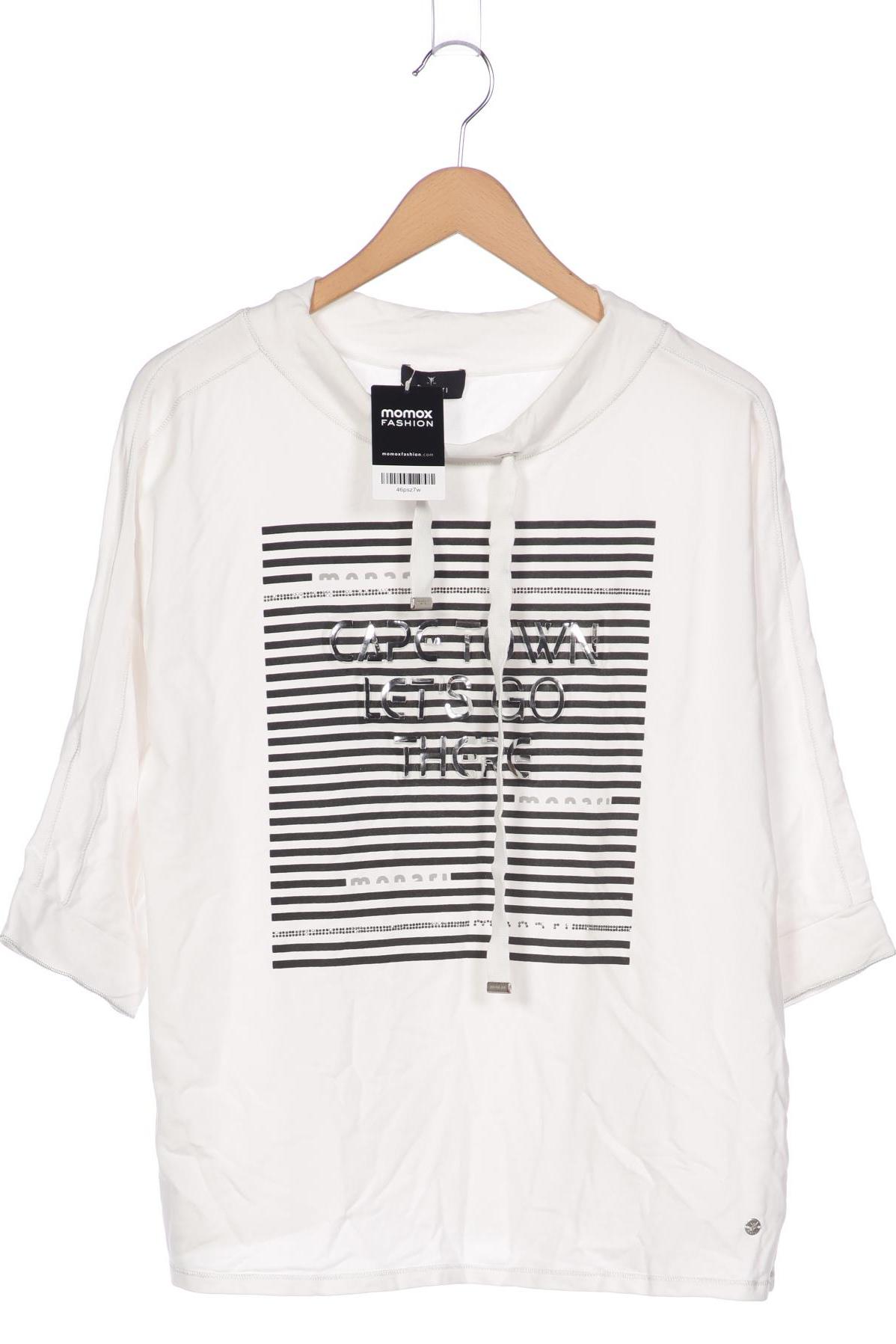 

monari Damen Sweatshirt, weiß, Gr. 44