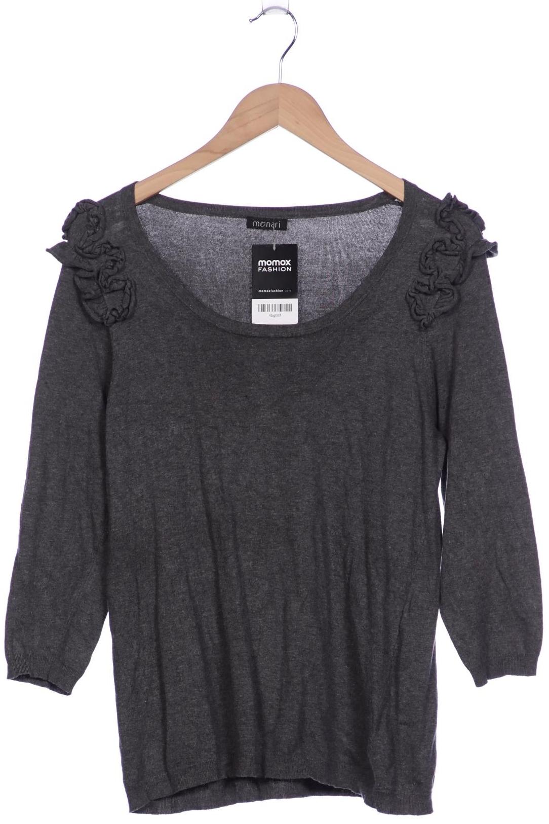 

monari Damen Sweatshirt, grau, Gr. 40