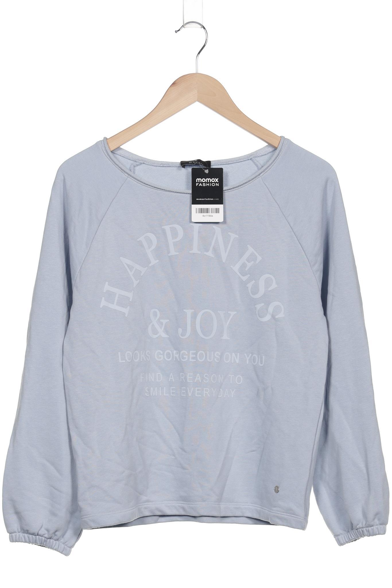 

monari Damen Sweatshirt, hellblau, Gr. 36