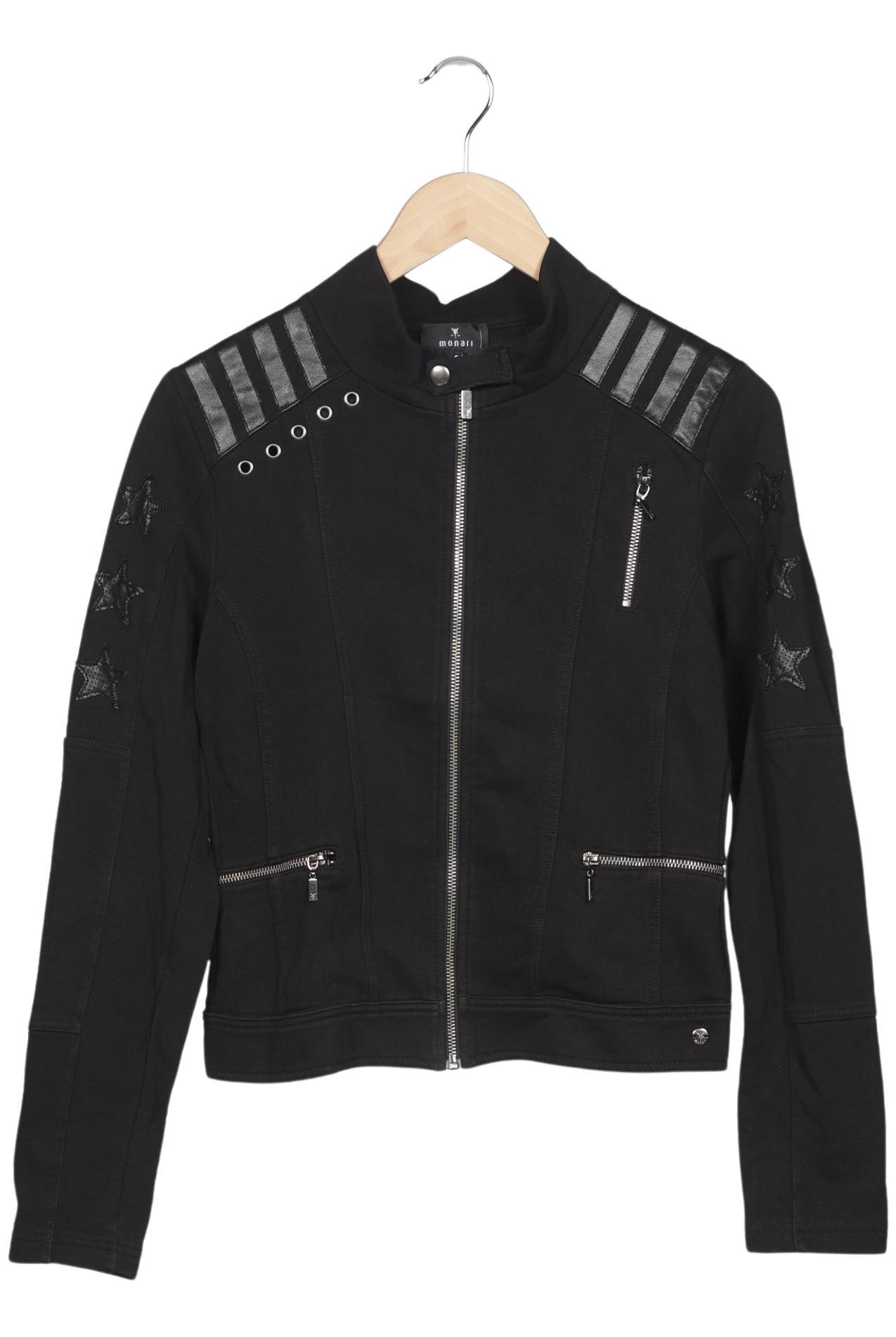 

monari Damen Sweatshirt, schwarz, Gr. 36