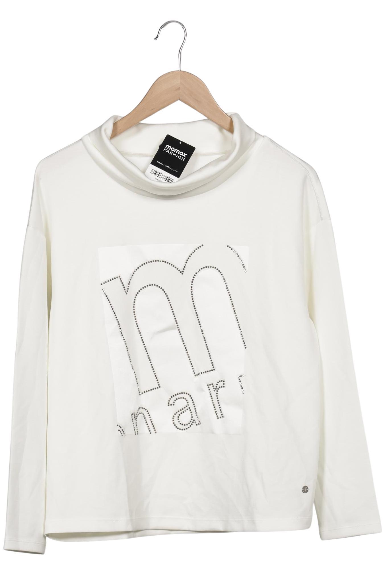 

monari Damen Sweatshirt, weiß, Gr. 38