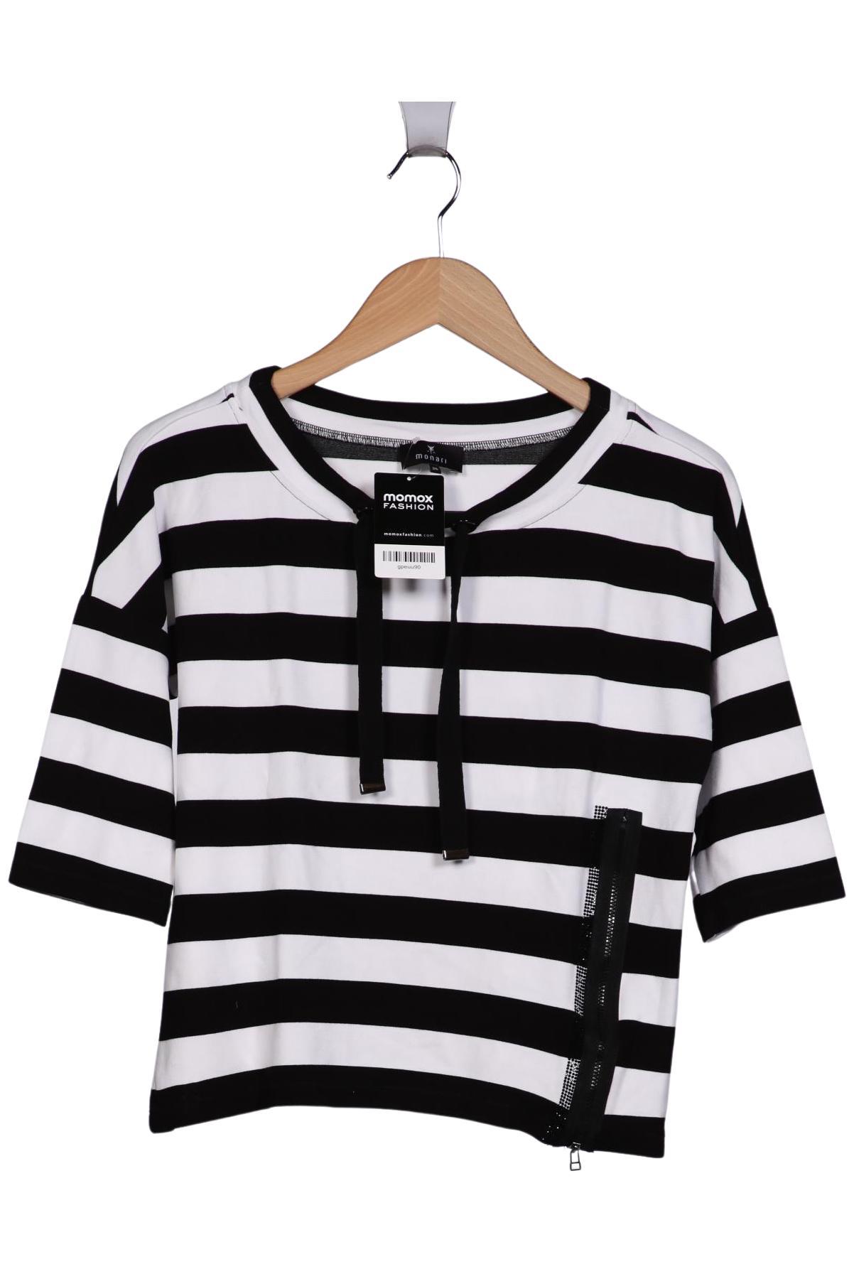 

monari Damen Sweatshirt, schwarz, Gr. 36