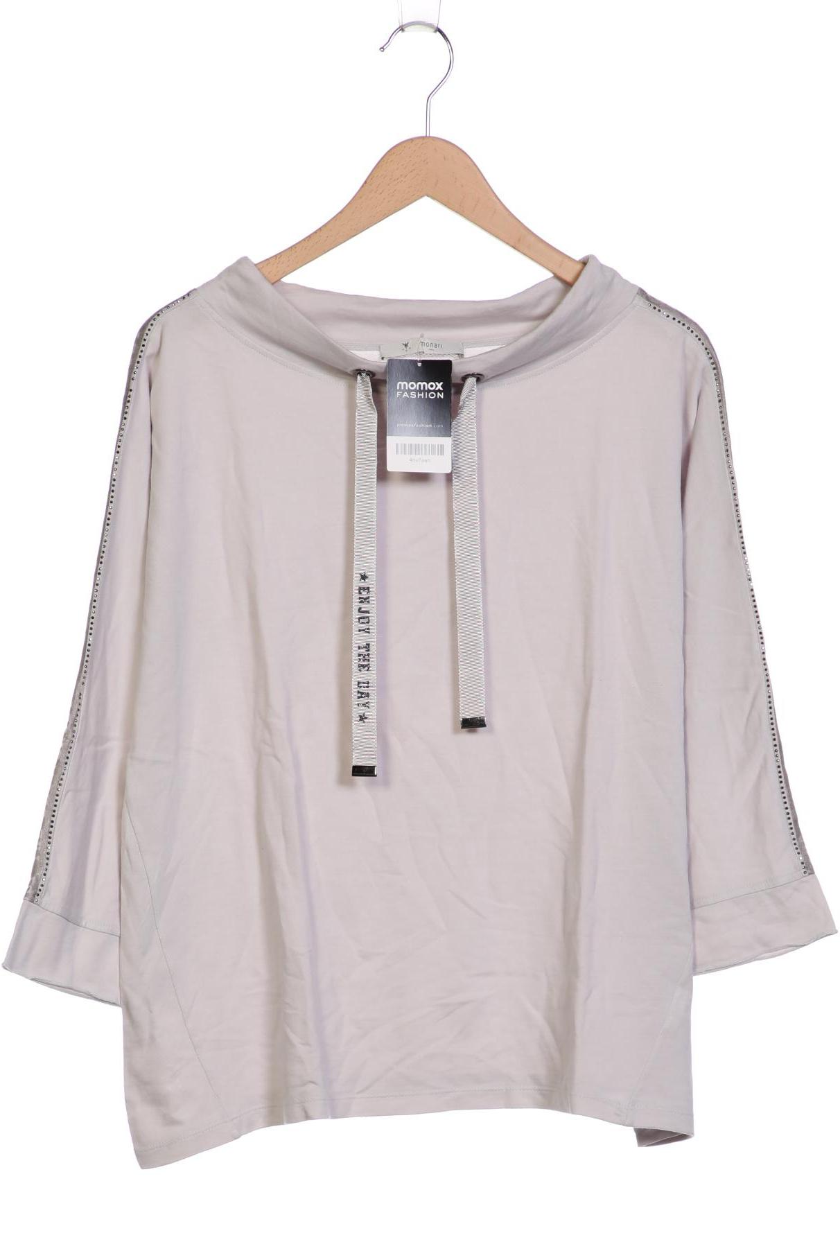 

monari Damen Sweatshirt, grau, Gr. 42