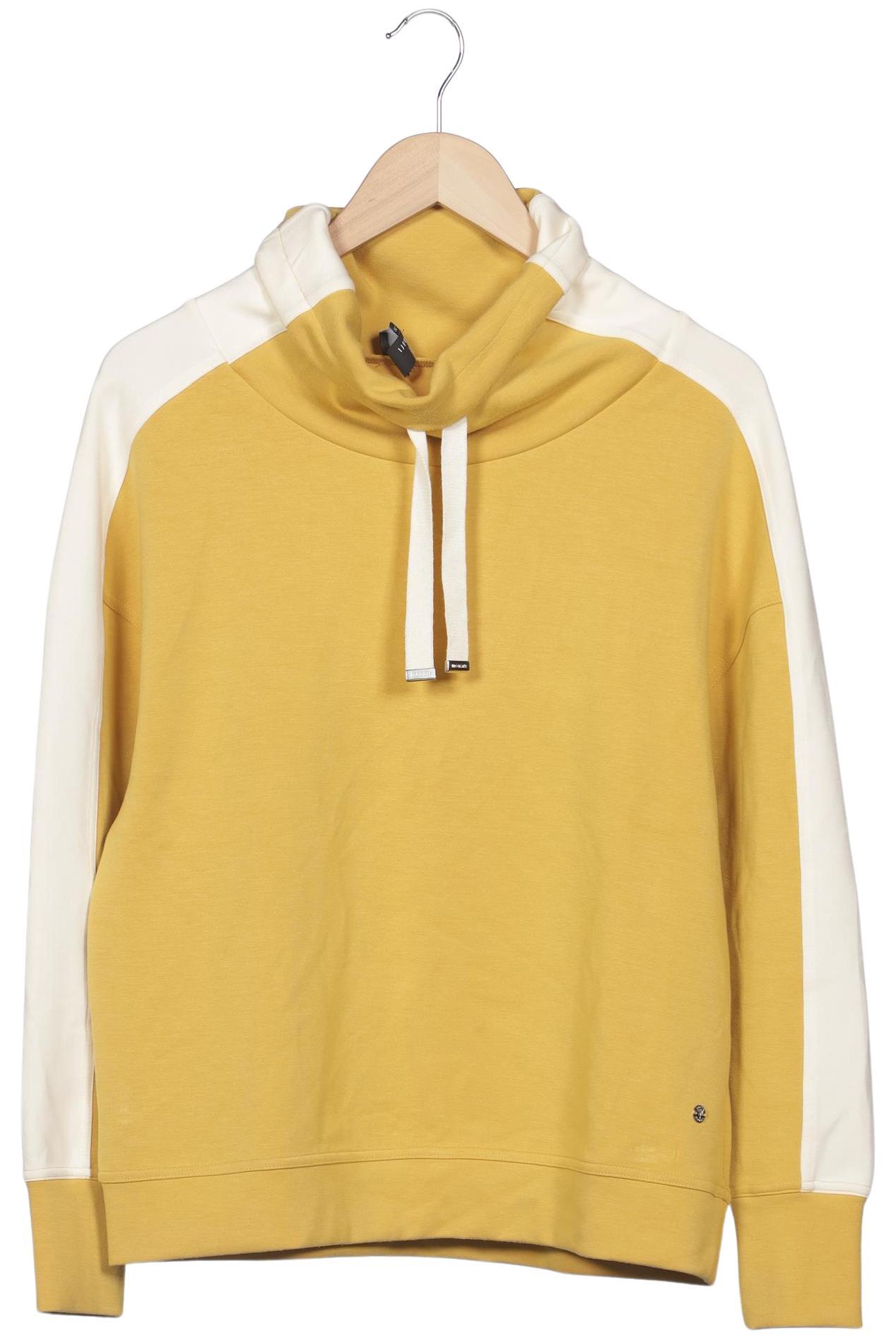 

monari Damen Sweatshirt, gelb, Gr. 36