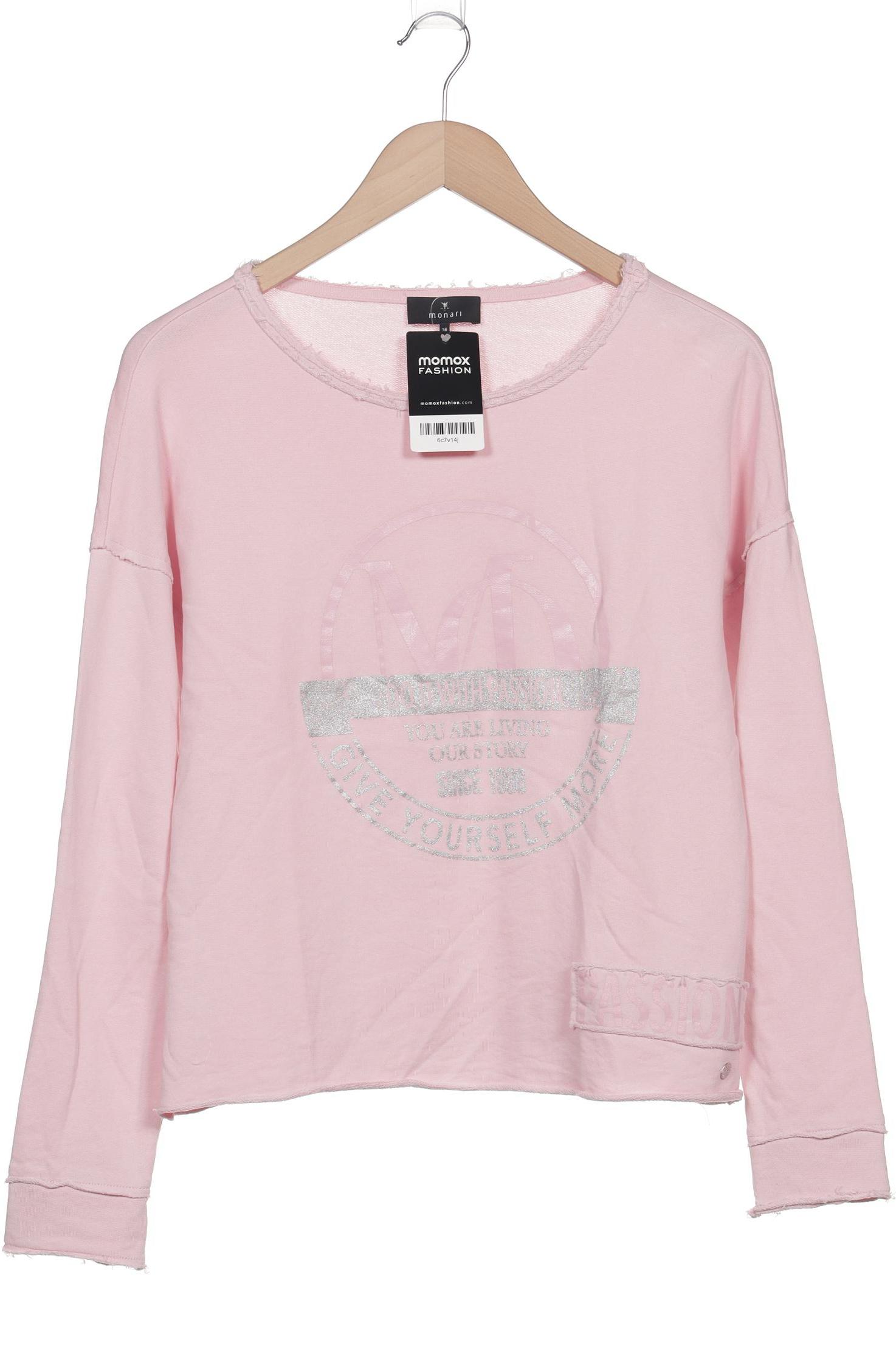 

monari Damen Sweatshirt, pink, Gr. 36