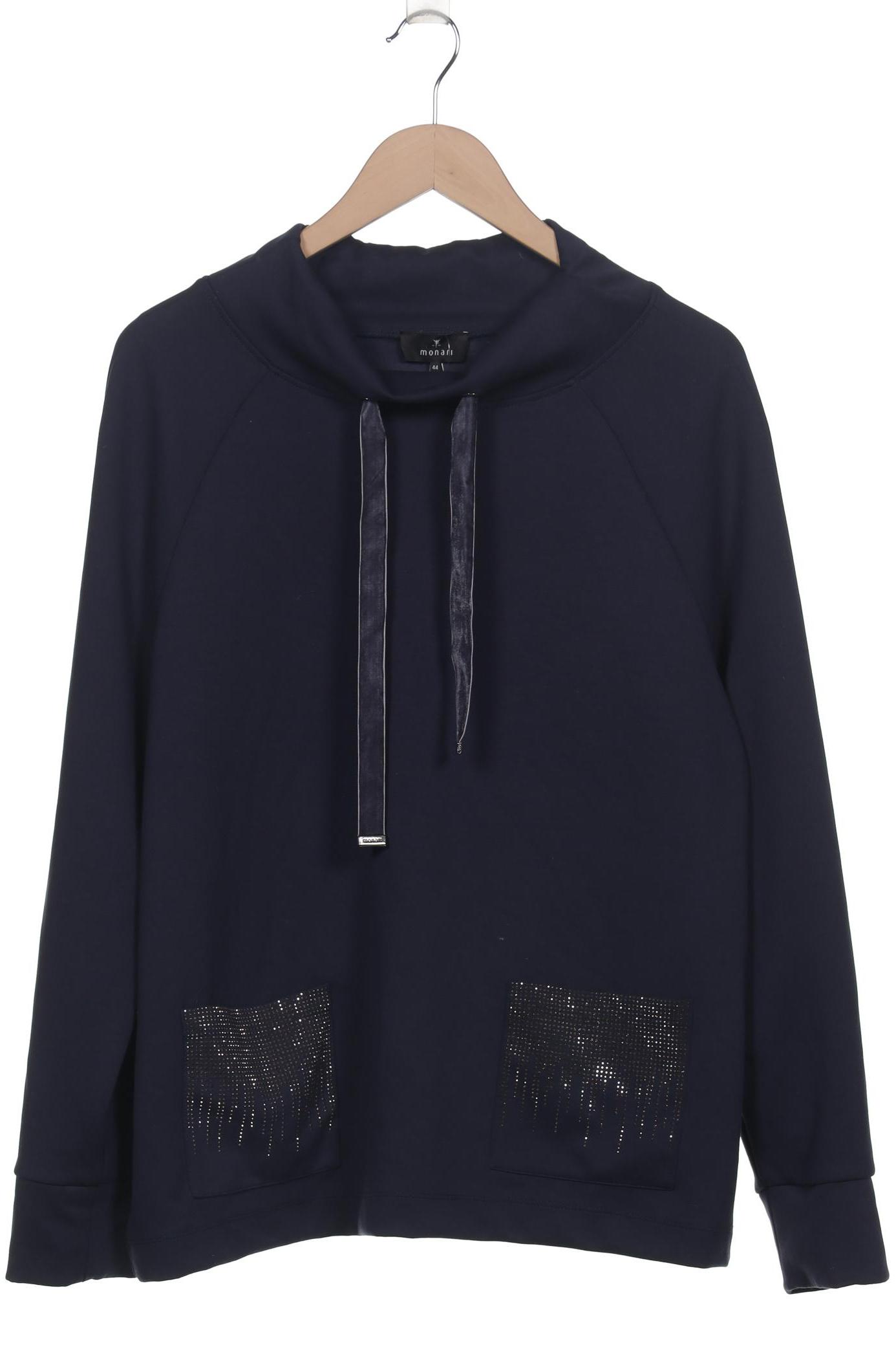 

monari Damen Sweatshirt, marineblau, Gr. 44