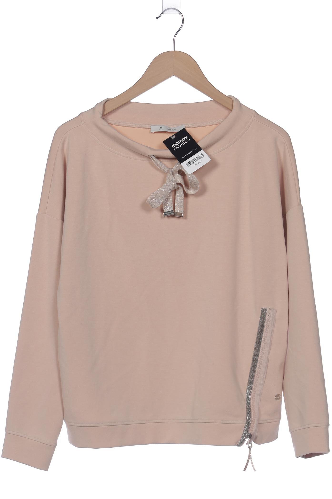 

monari Damen Sweatshirt, beige, Gr. 40