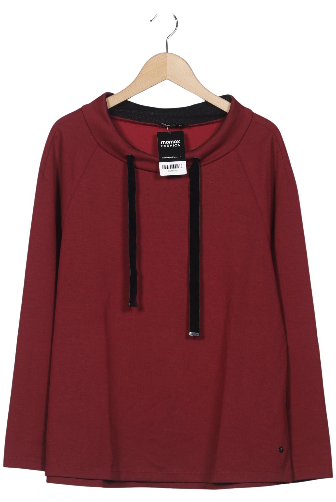 

monari Damen Sweatshirt, bordeaux, Gr. 44