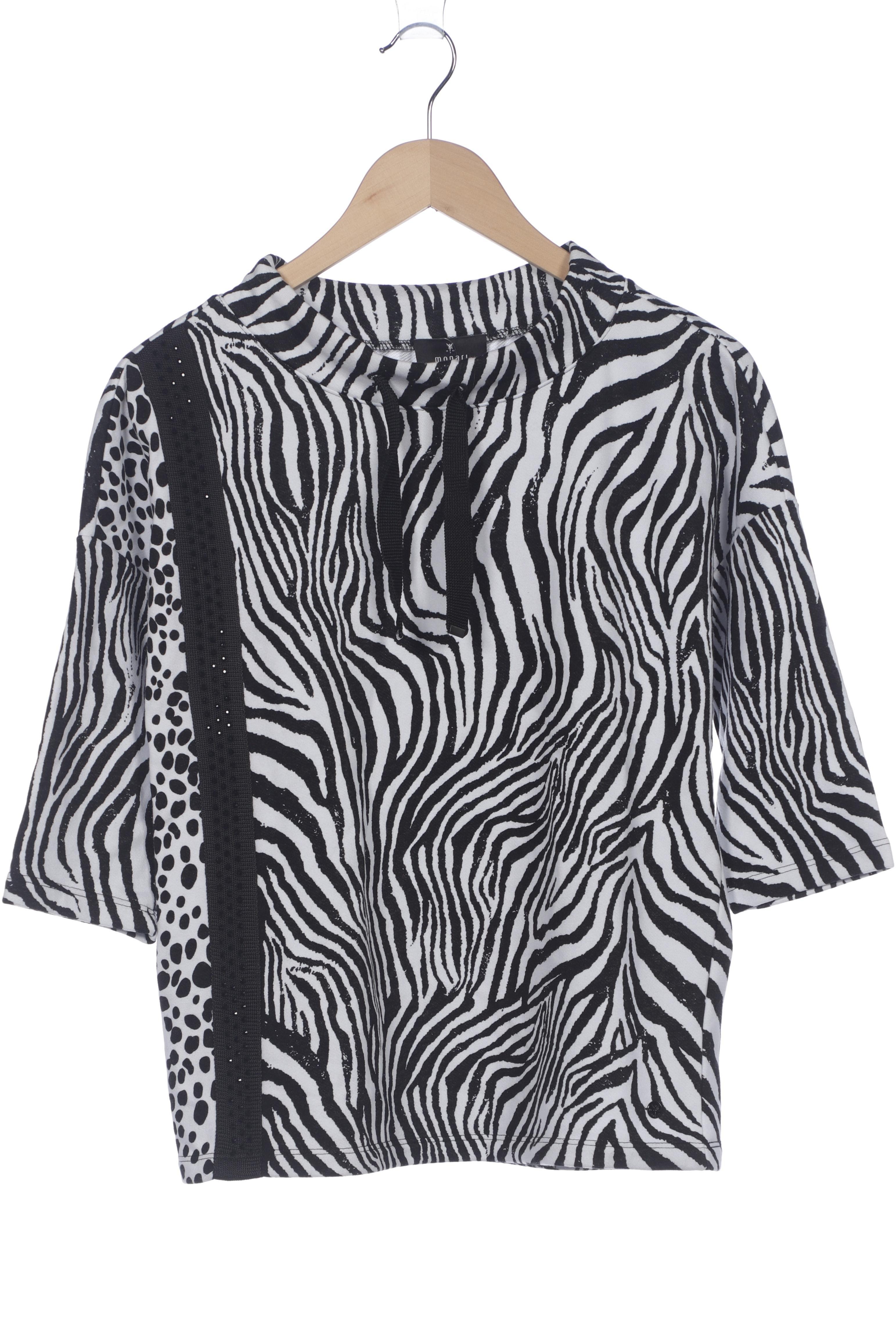 

monari Damen Sweatshirt, schwarz, Gr. 36