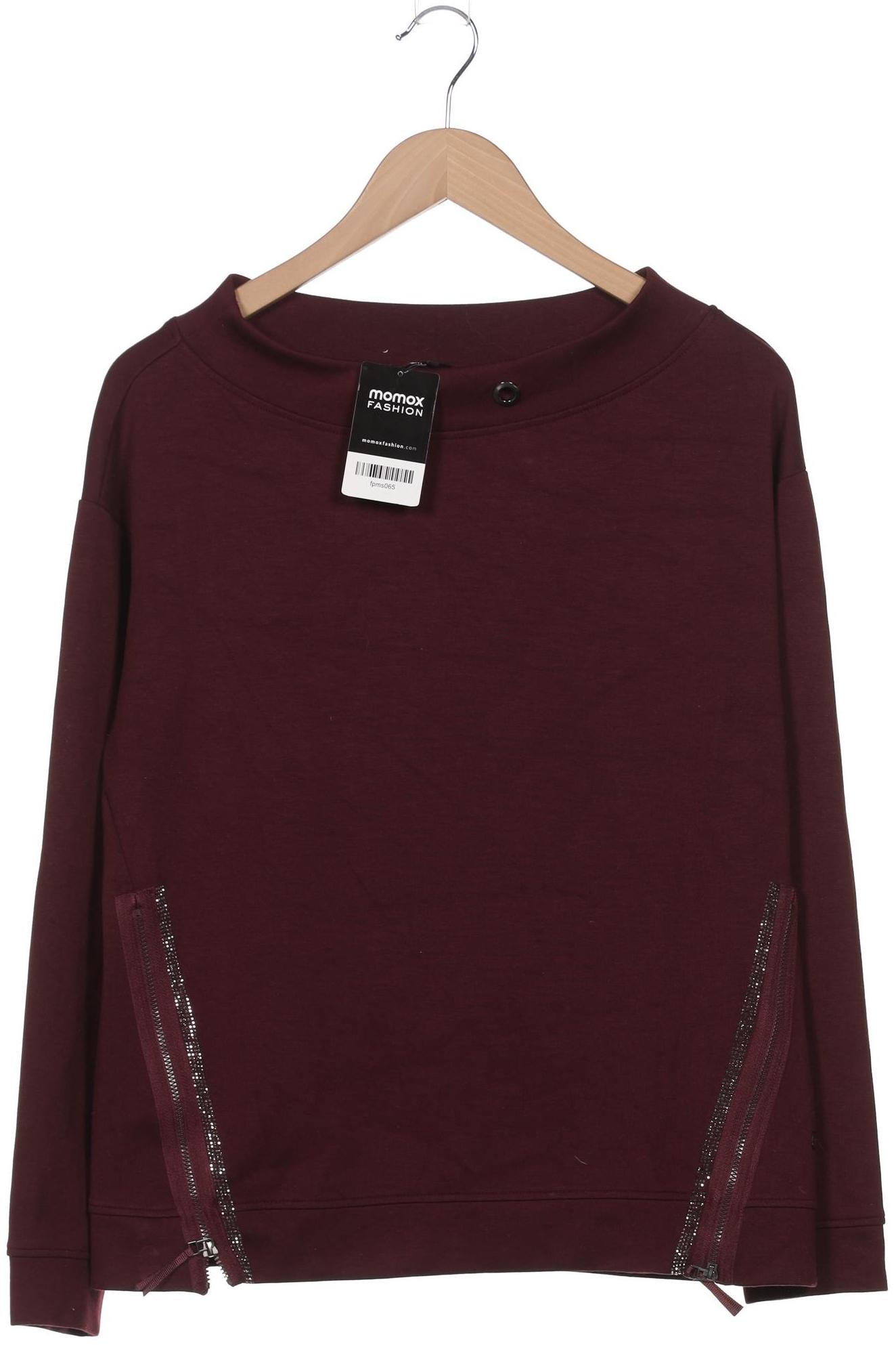 

monari Damen Sweatshirt, bordeaux, Gr. 34