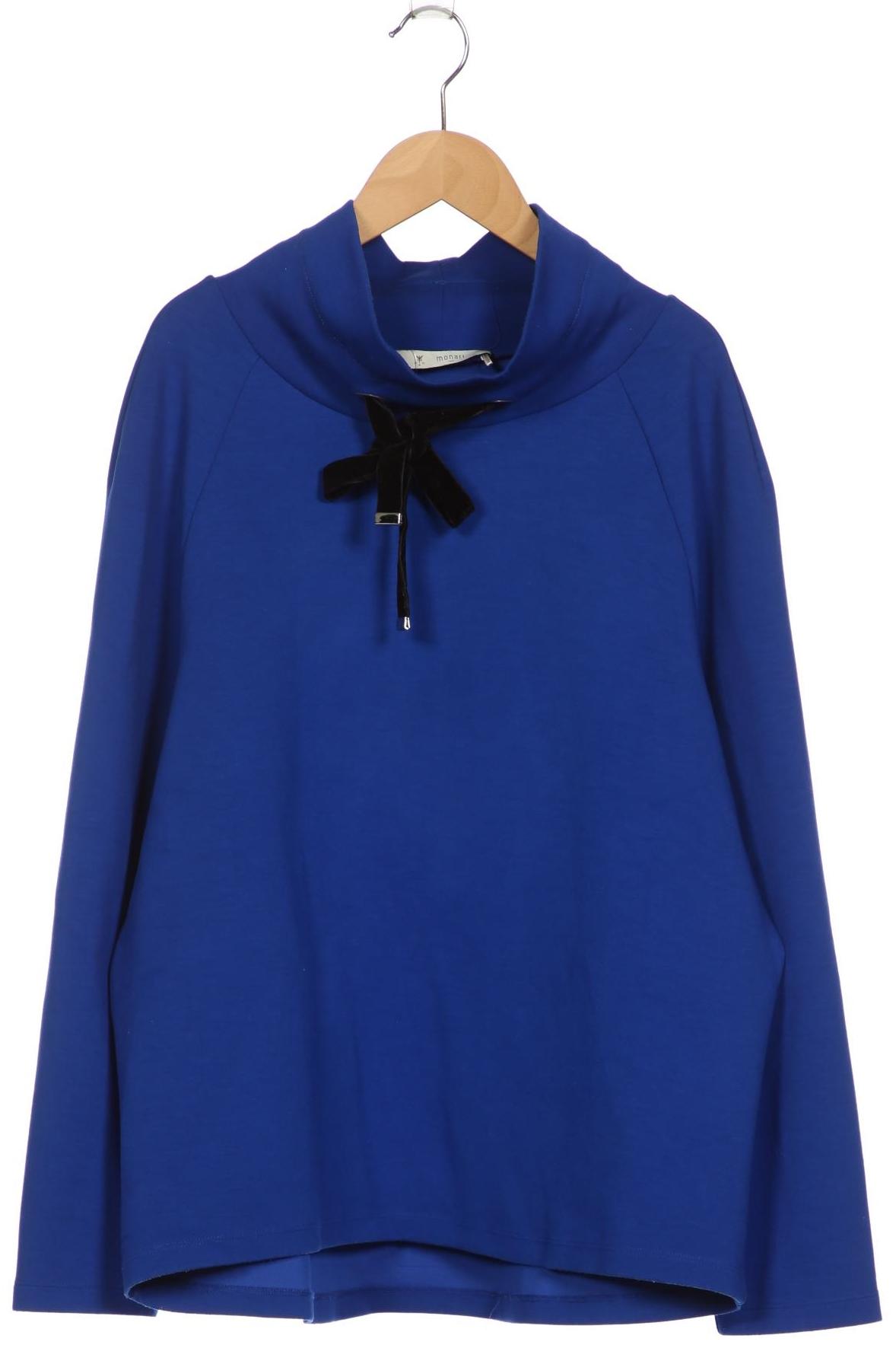 

monari Damen Sweatshirt, blau, Gr. 42