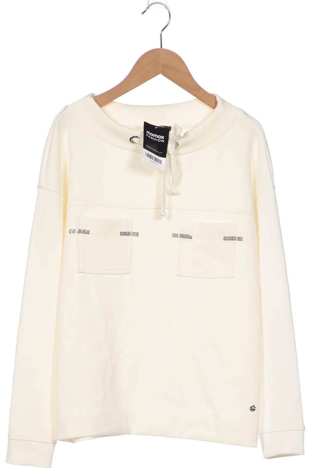 

monari Damen Sweatshirt, cremeweiß, Gr. 36