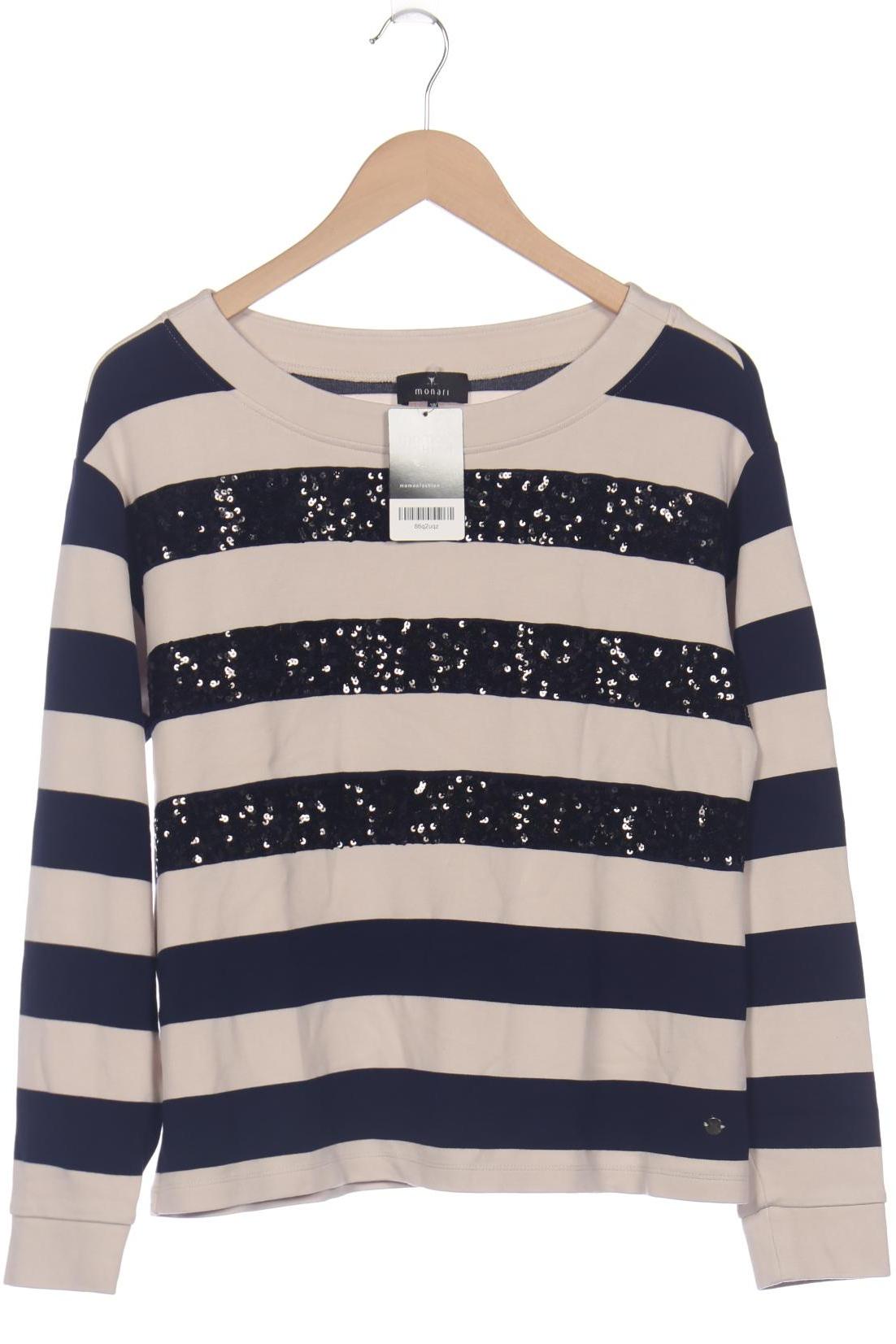 

monari Damen Sweatshirt, marineblau, Gr. 38