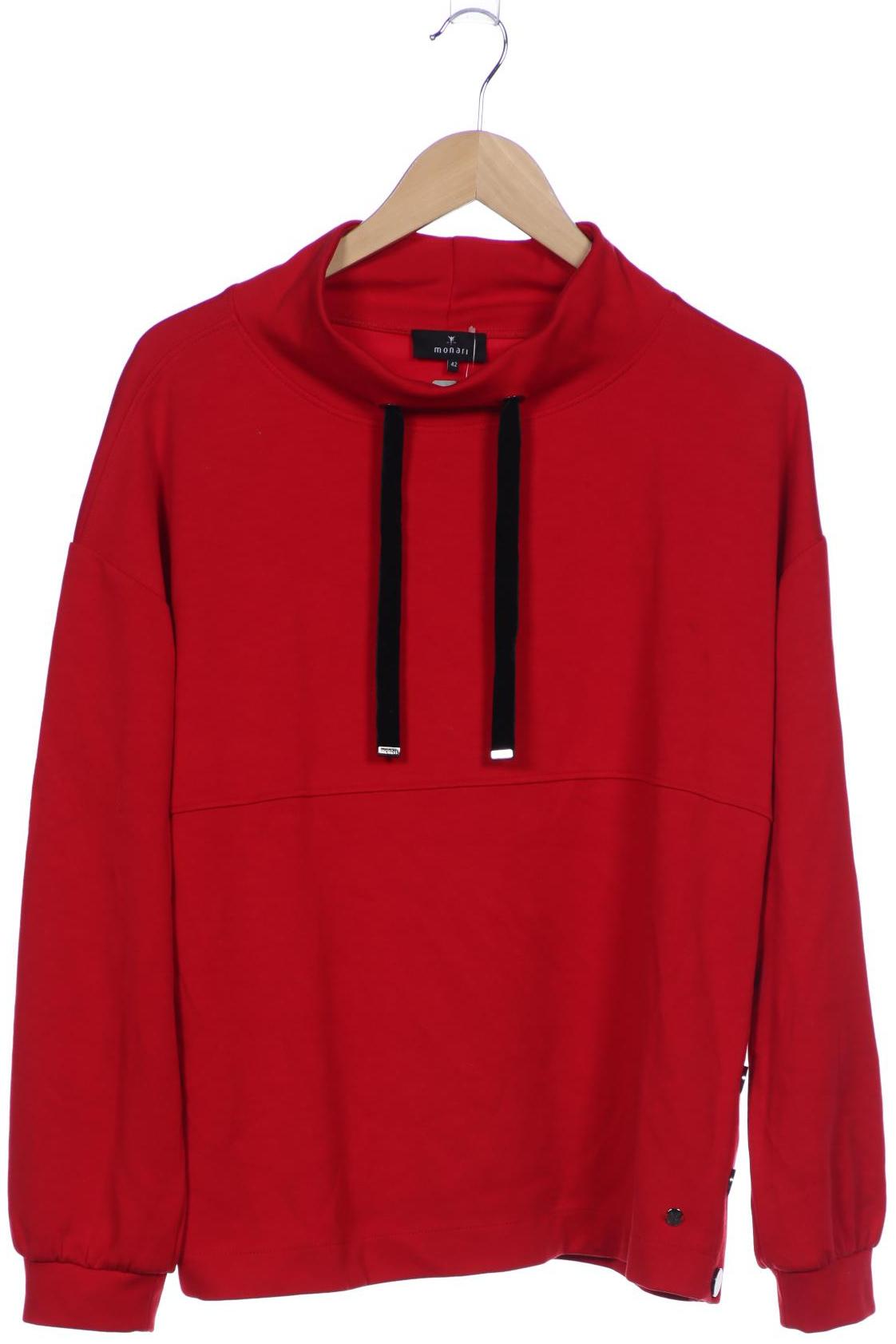 

monari Damen Sweatshirt, rot, Gr. 42