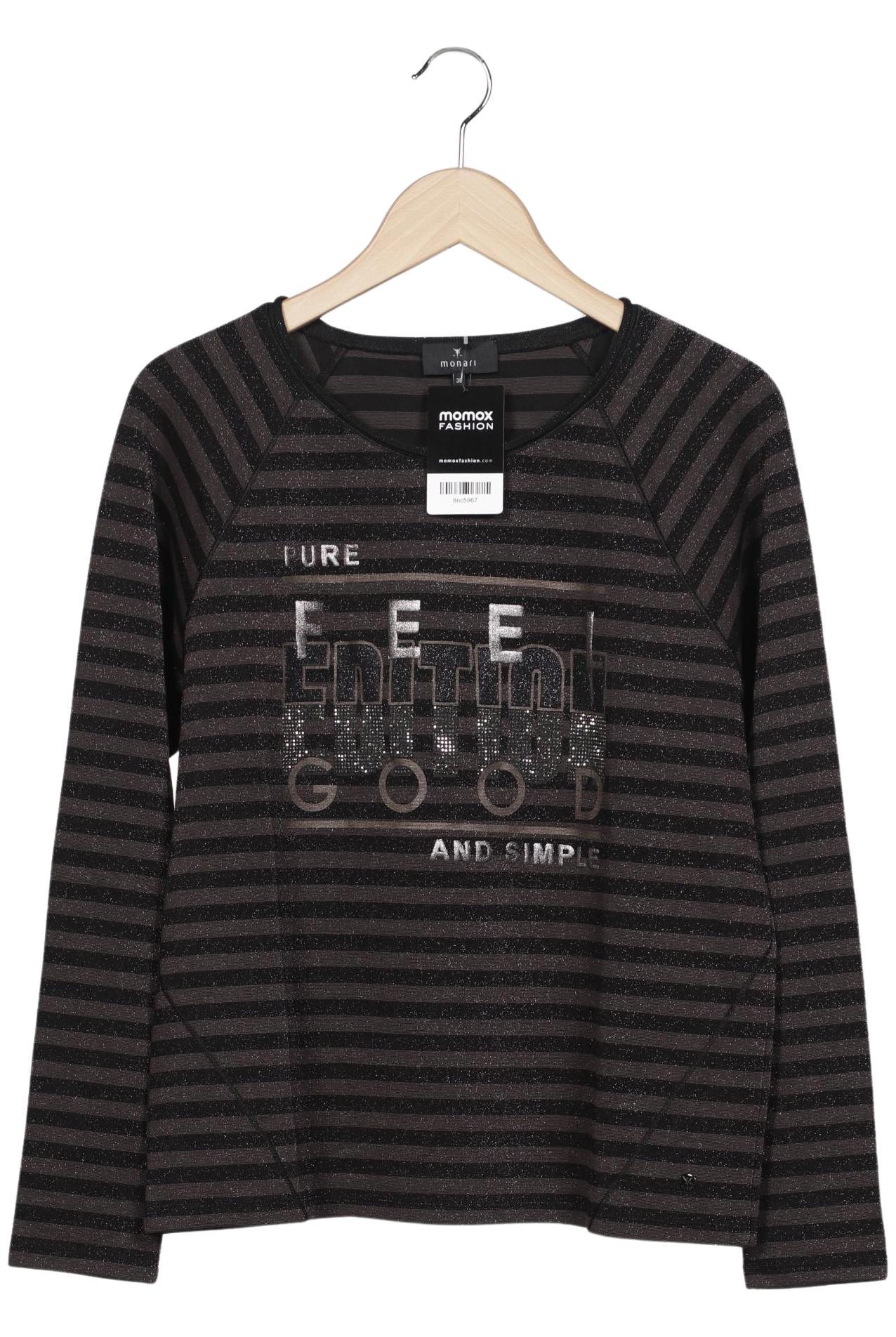 

monari Damen Sweatshirt, grau, Gr. 38