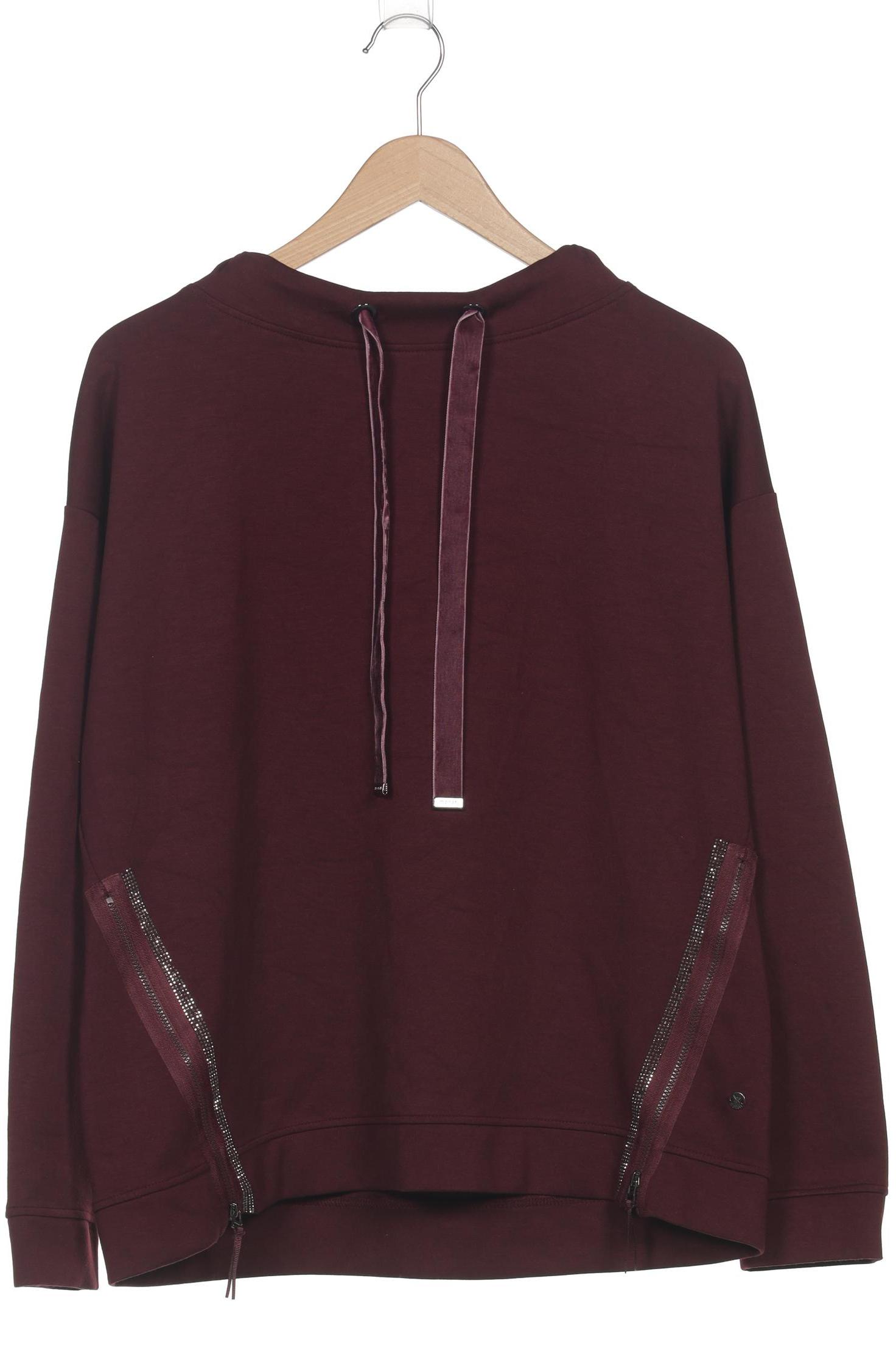 

monari Damen Sweatshirt, bordeaux, Gr. 42