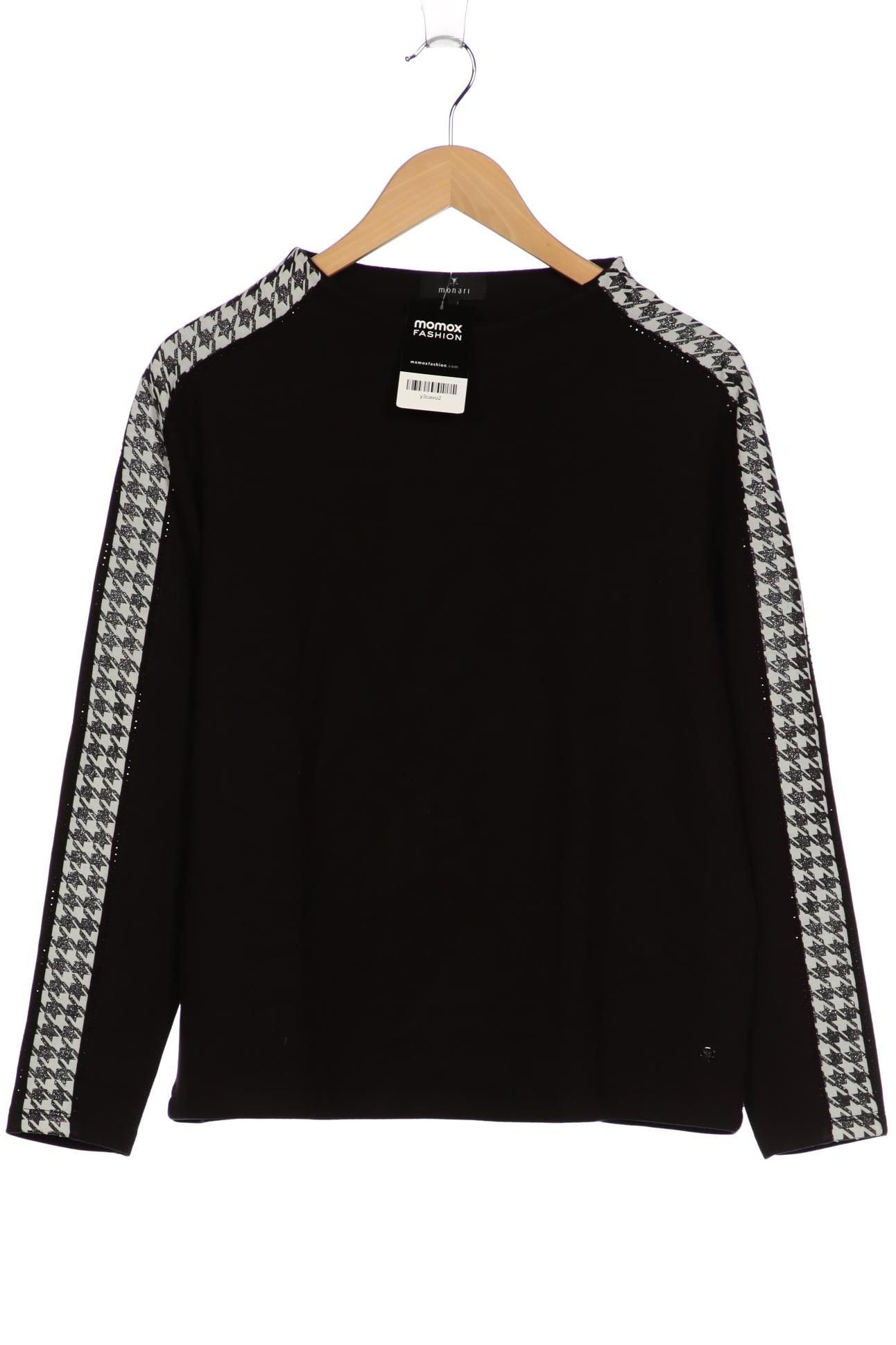 Thumbnail - monari Damen Sweatshirt, schwarz, Gr. 38